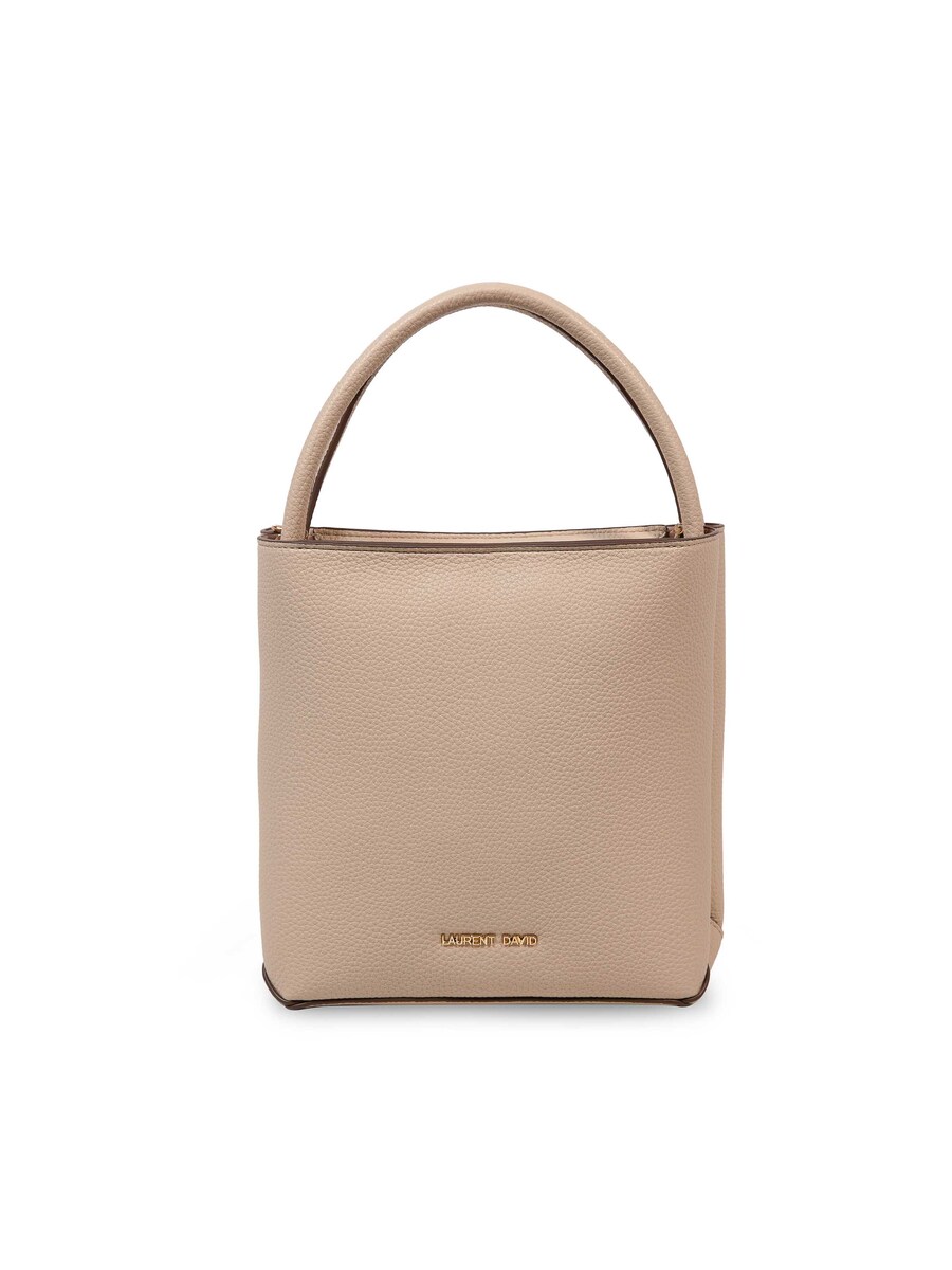 Handtas van het merk Laurent David in het Beige