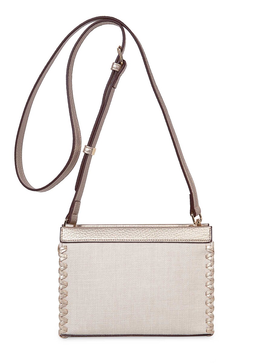 Handtas van het merk Laurent David in het Beige