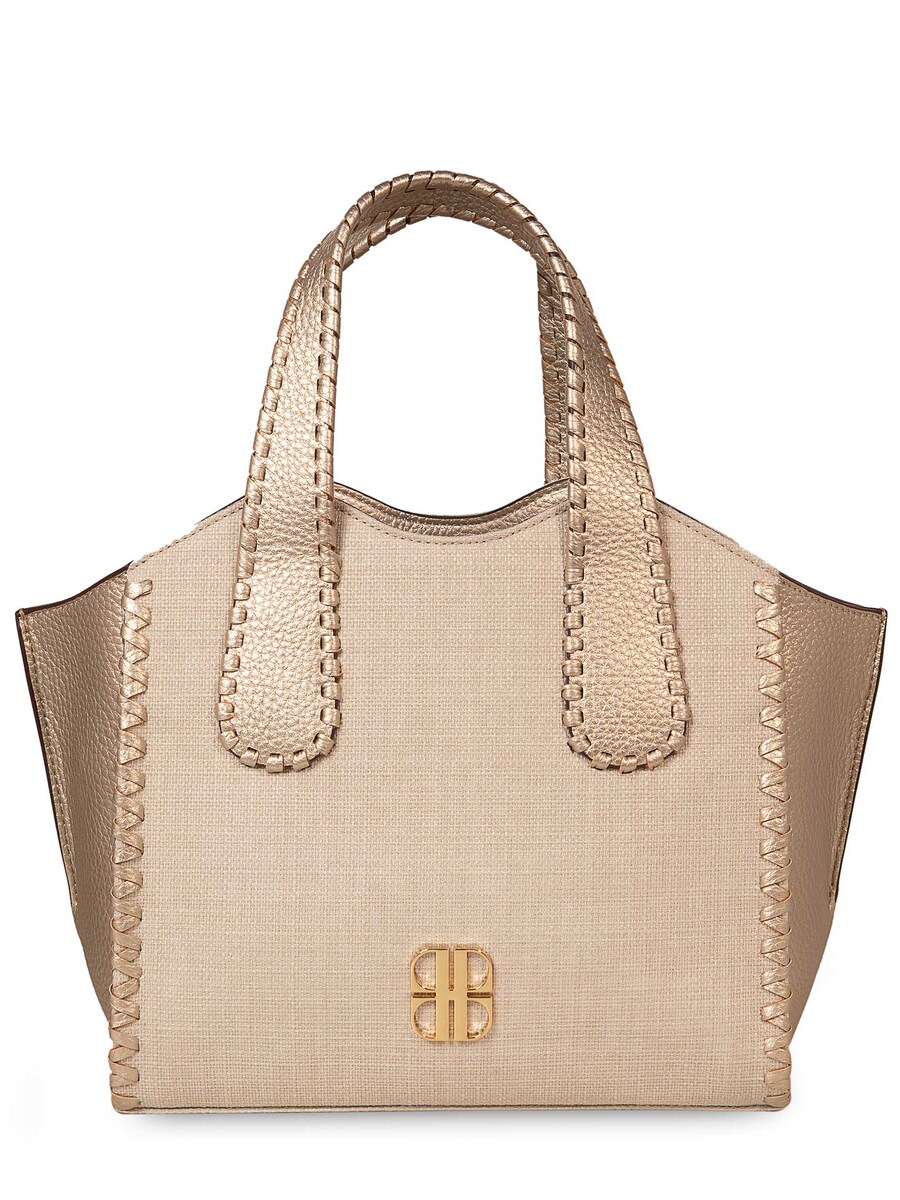 Handtas van het merk Laurent David in het Beige