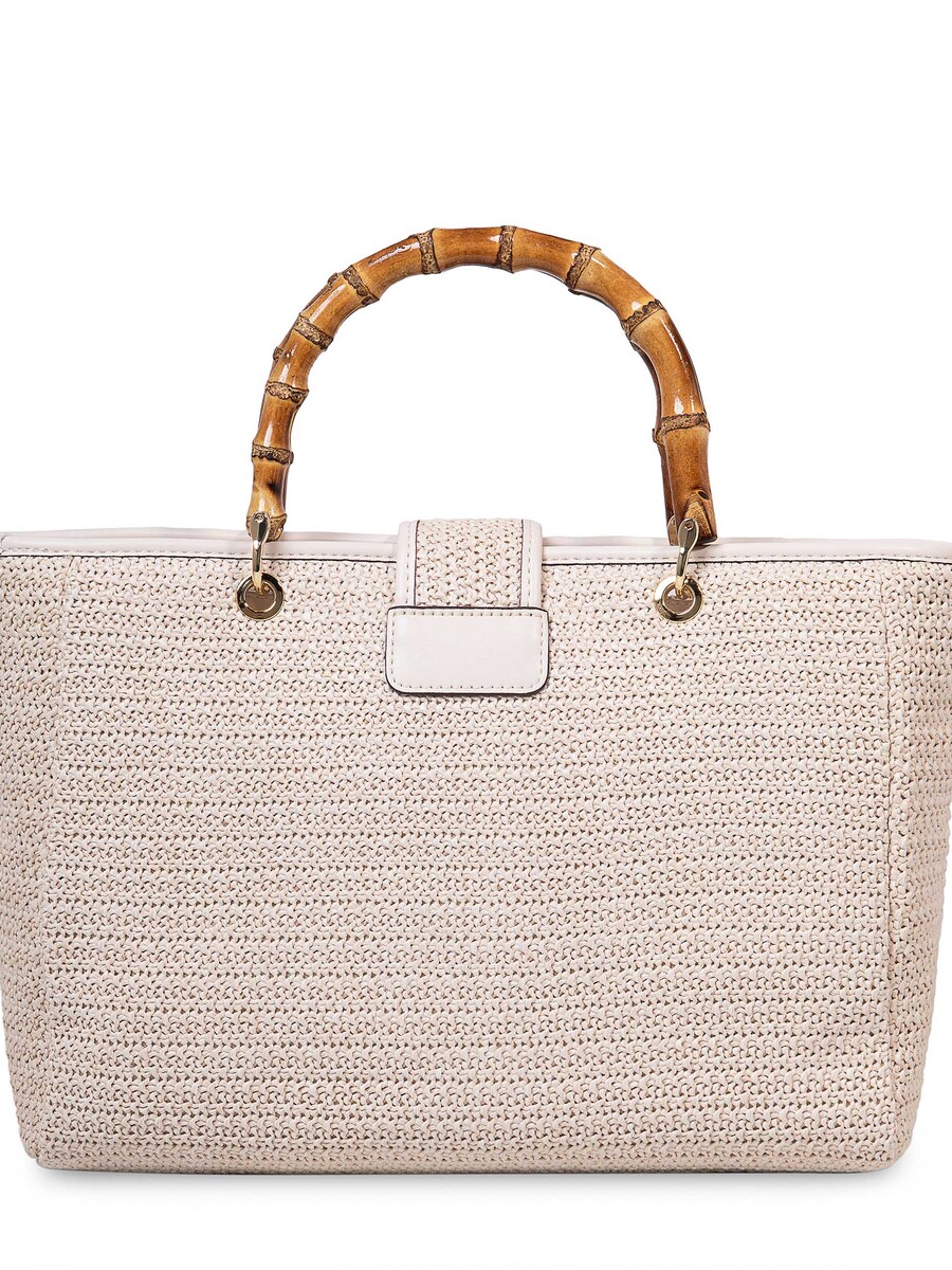 Handtas van het merk Laurent David in het Beige