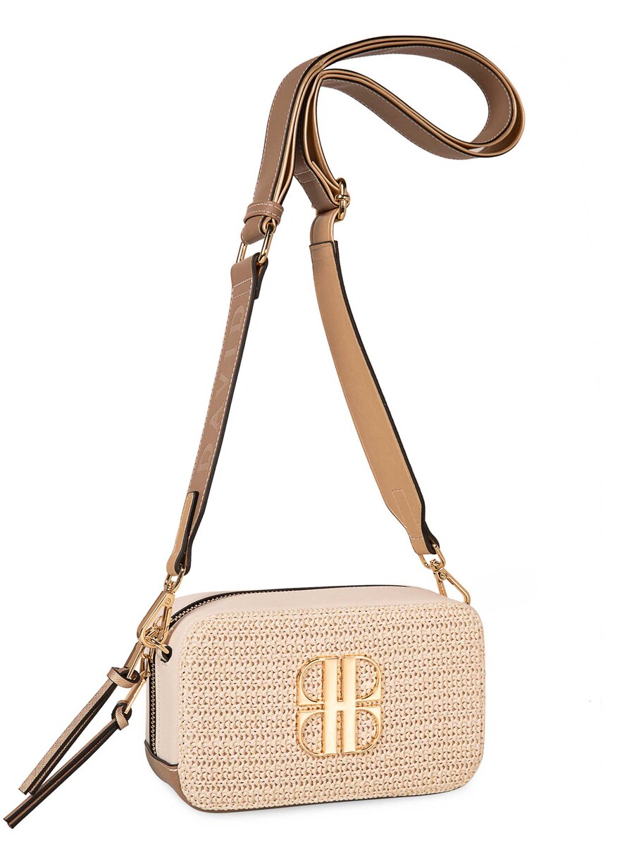 Handtas van het merk Laurent David in het Beige