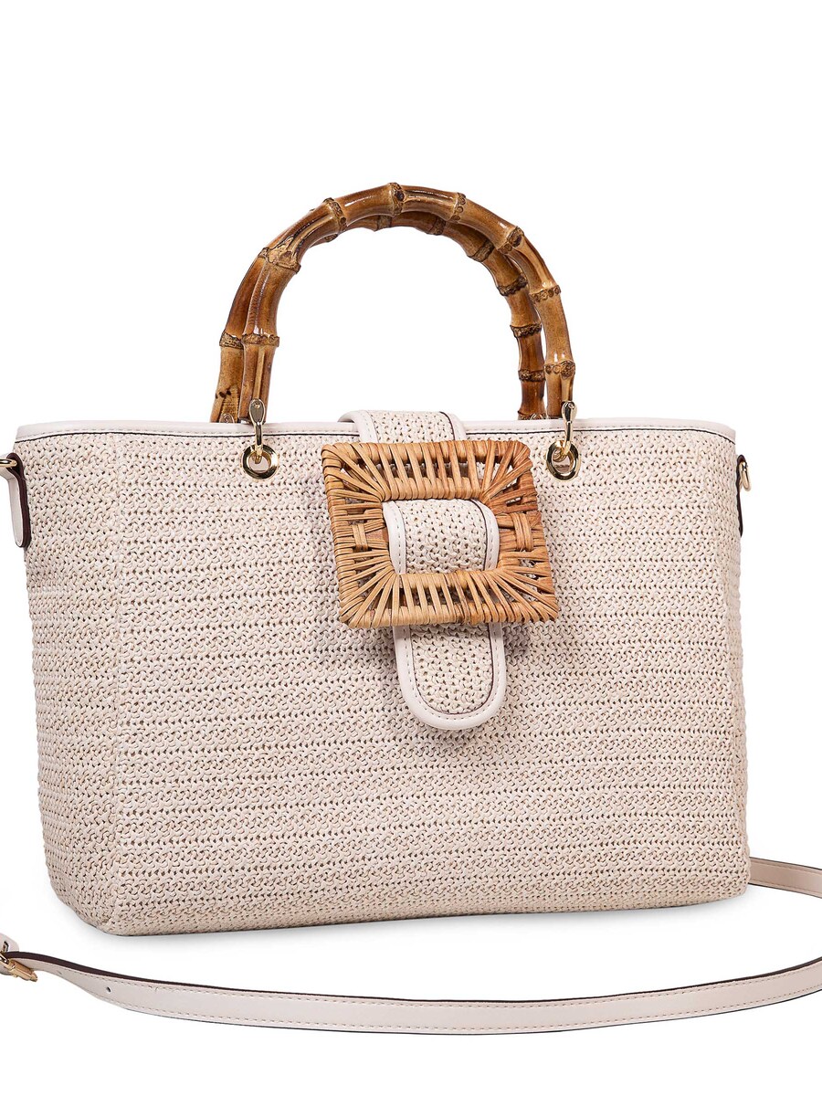 Handtas van het merk Laurent David in het Beige
