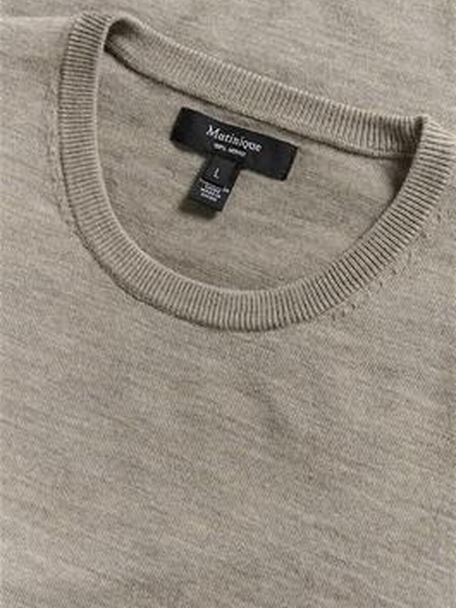 Pull van het merk Matinique in het Beige