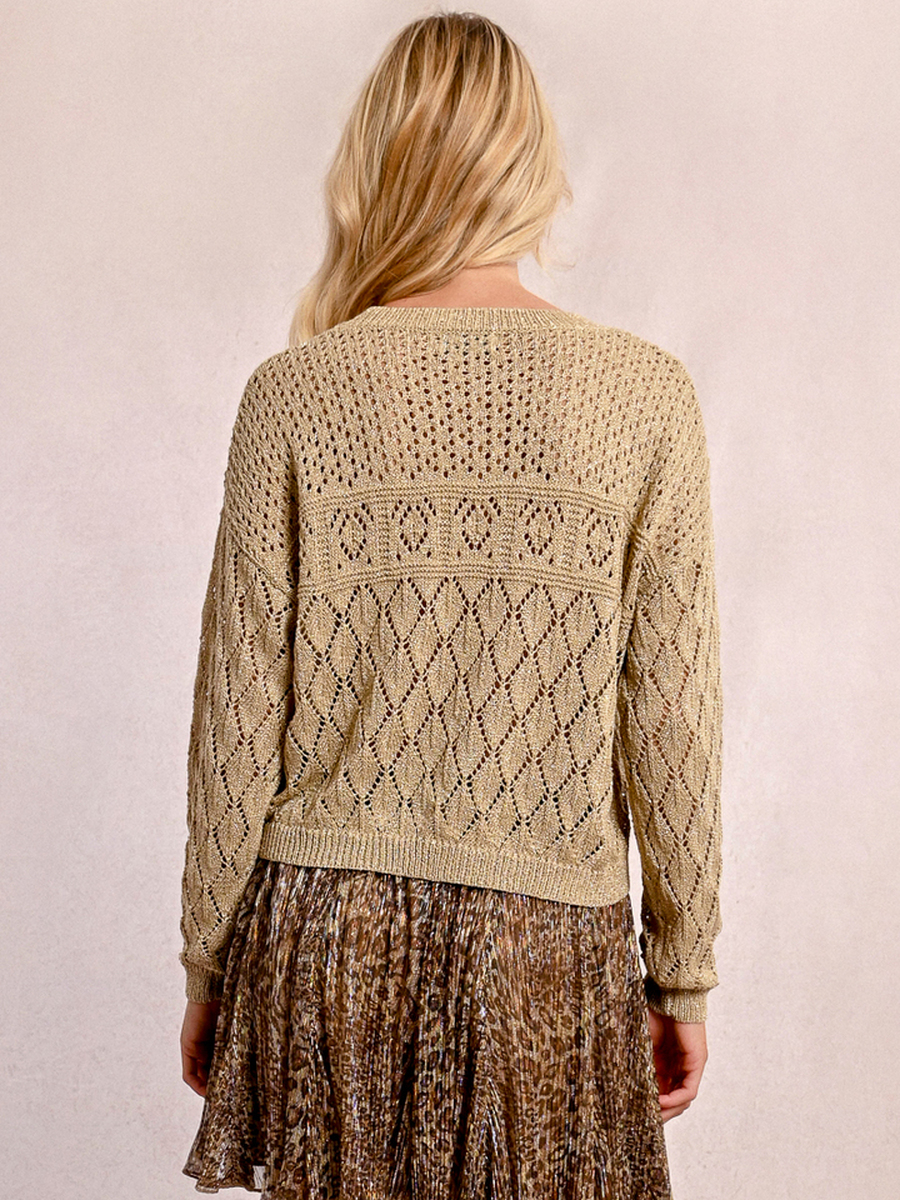 Pull van het merk Molly Bracken in het Goud