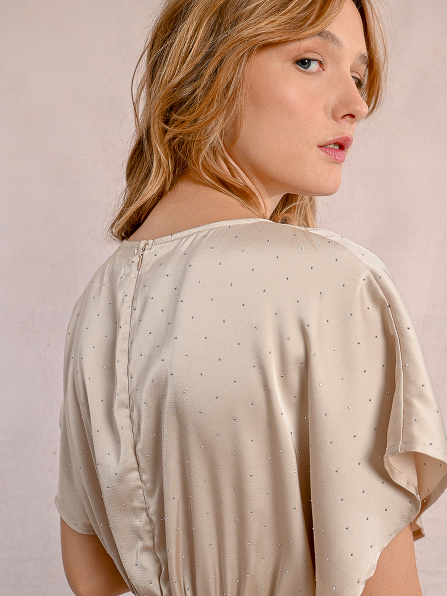 Kleed van het merk Molly Bracken in het Beige