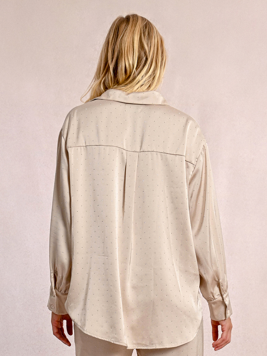 Bloes van het merk Molly Bracken in het Beige