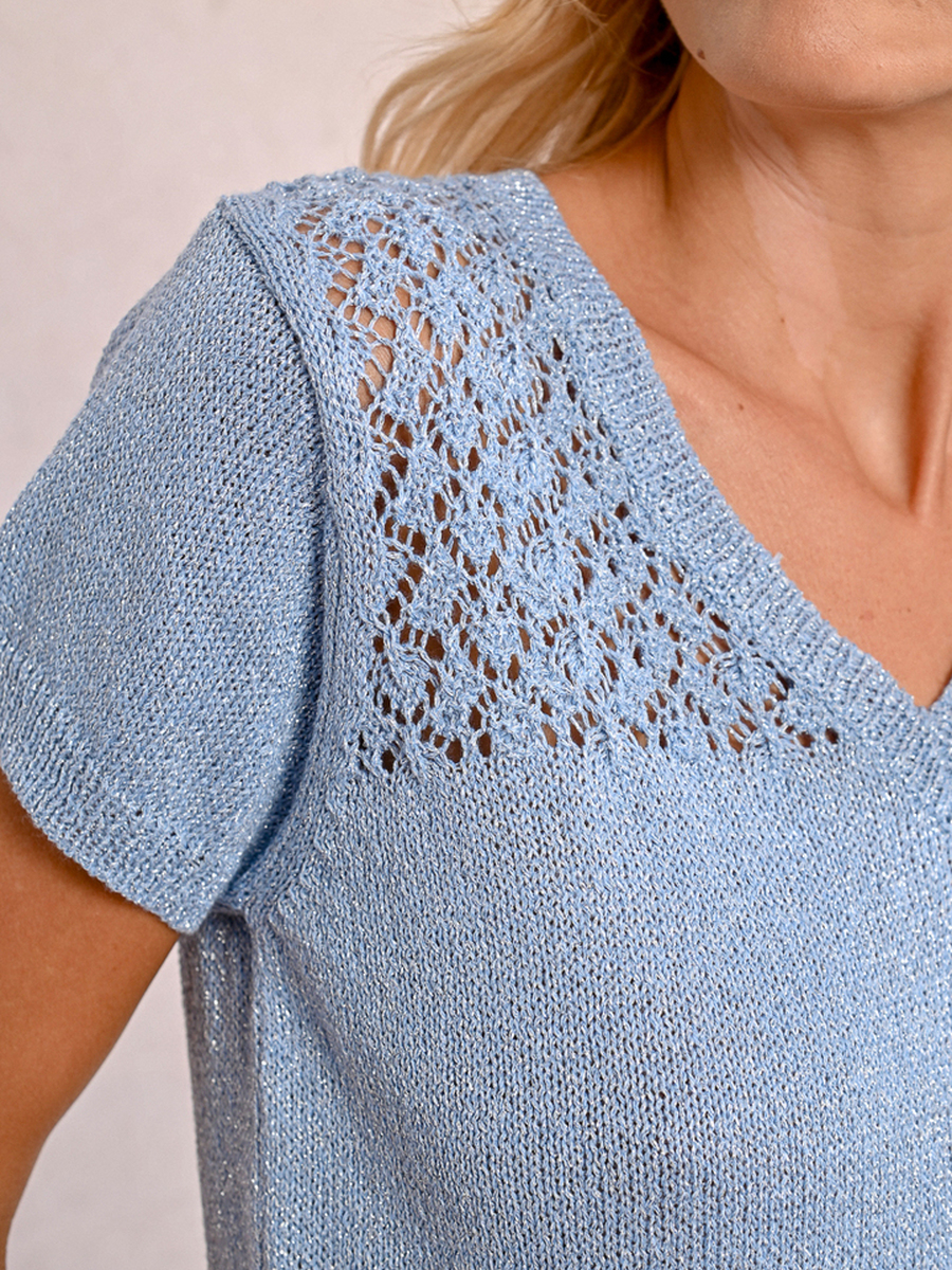Pull van het merk Molly Bracken in het Blauw