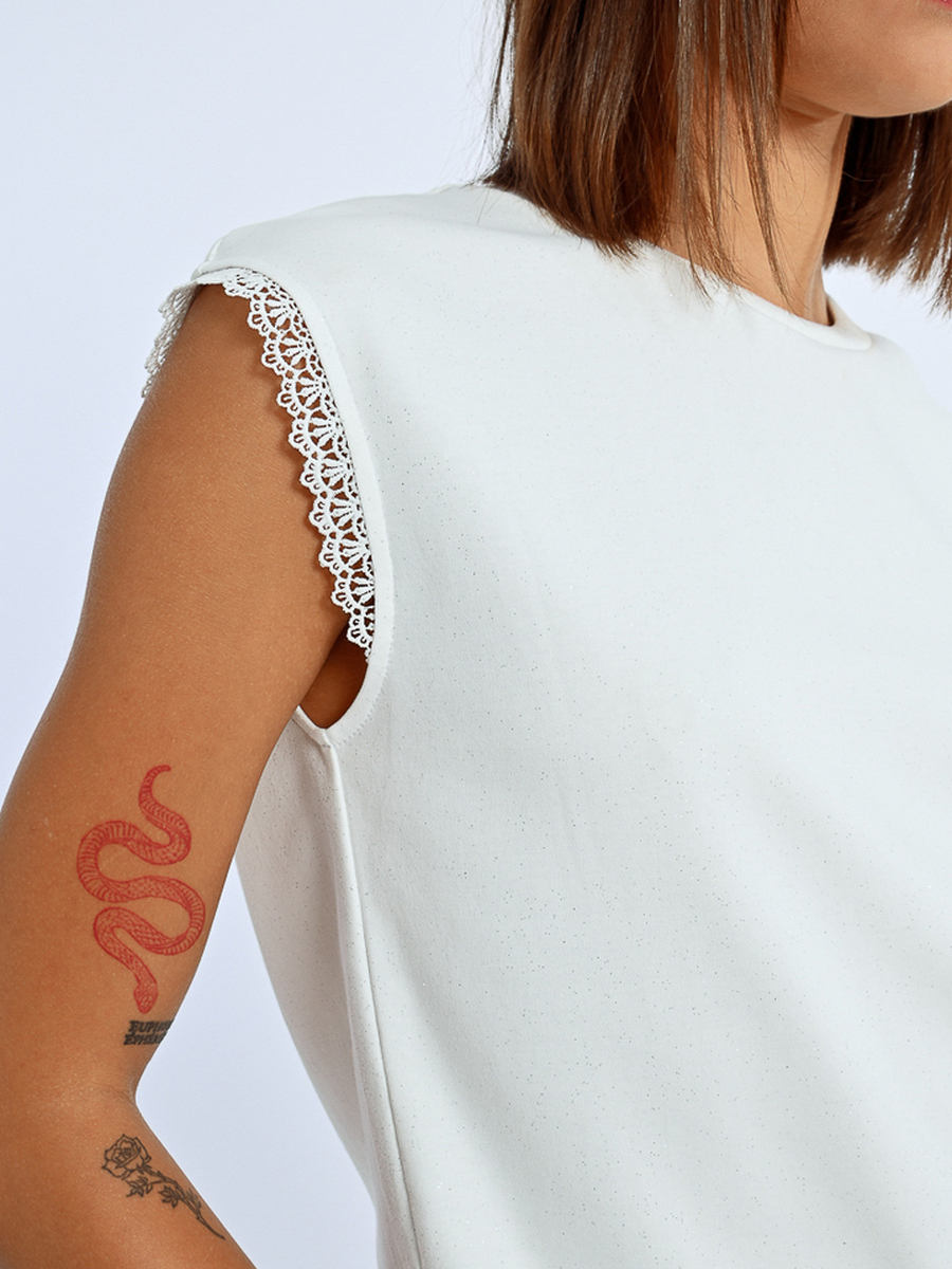 T-shirt van het merk Molly Bracken in het Wit