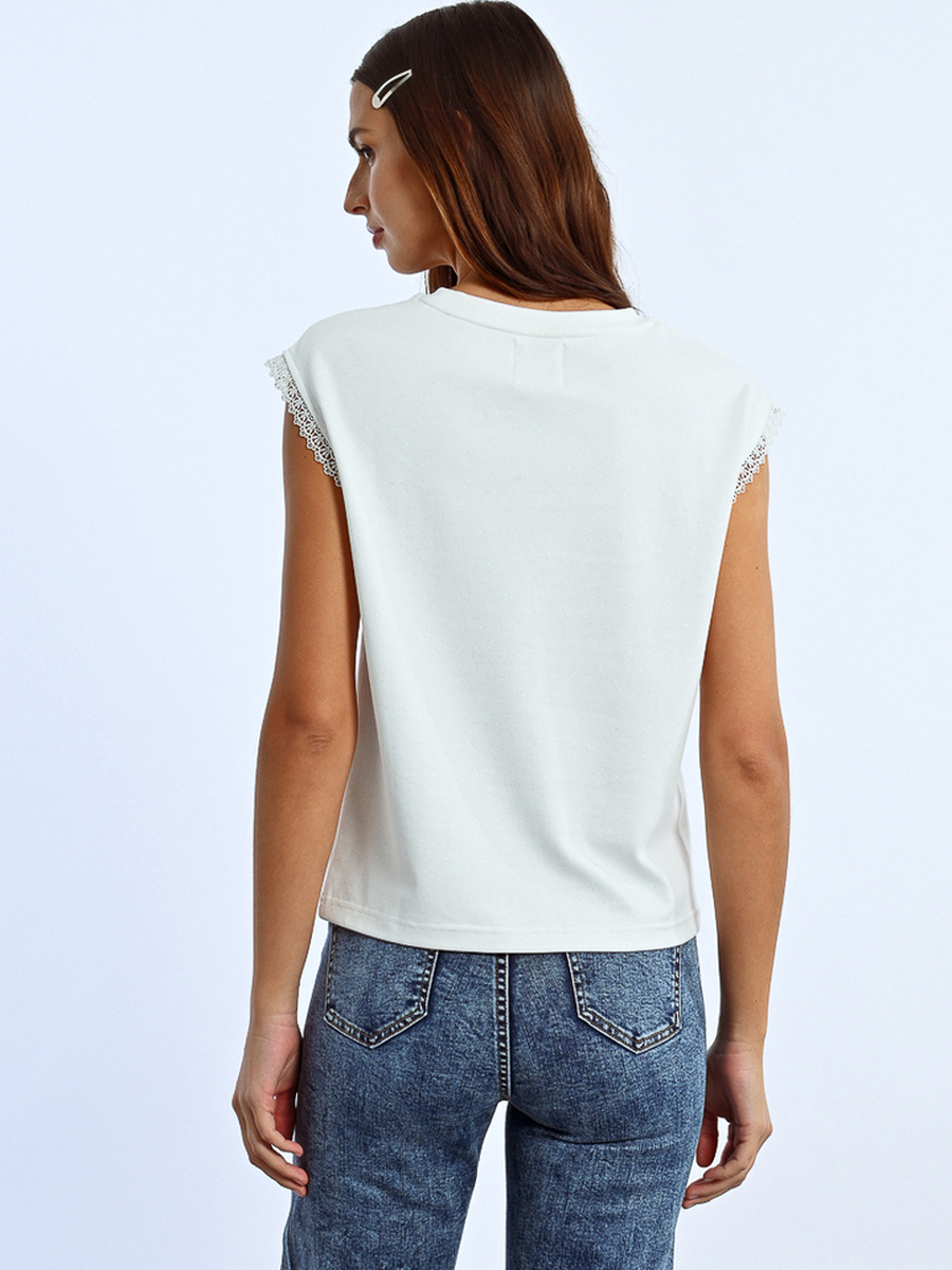 T-shirt van het merk Molly Bracken in het Wit