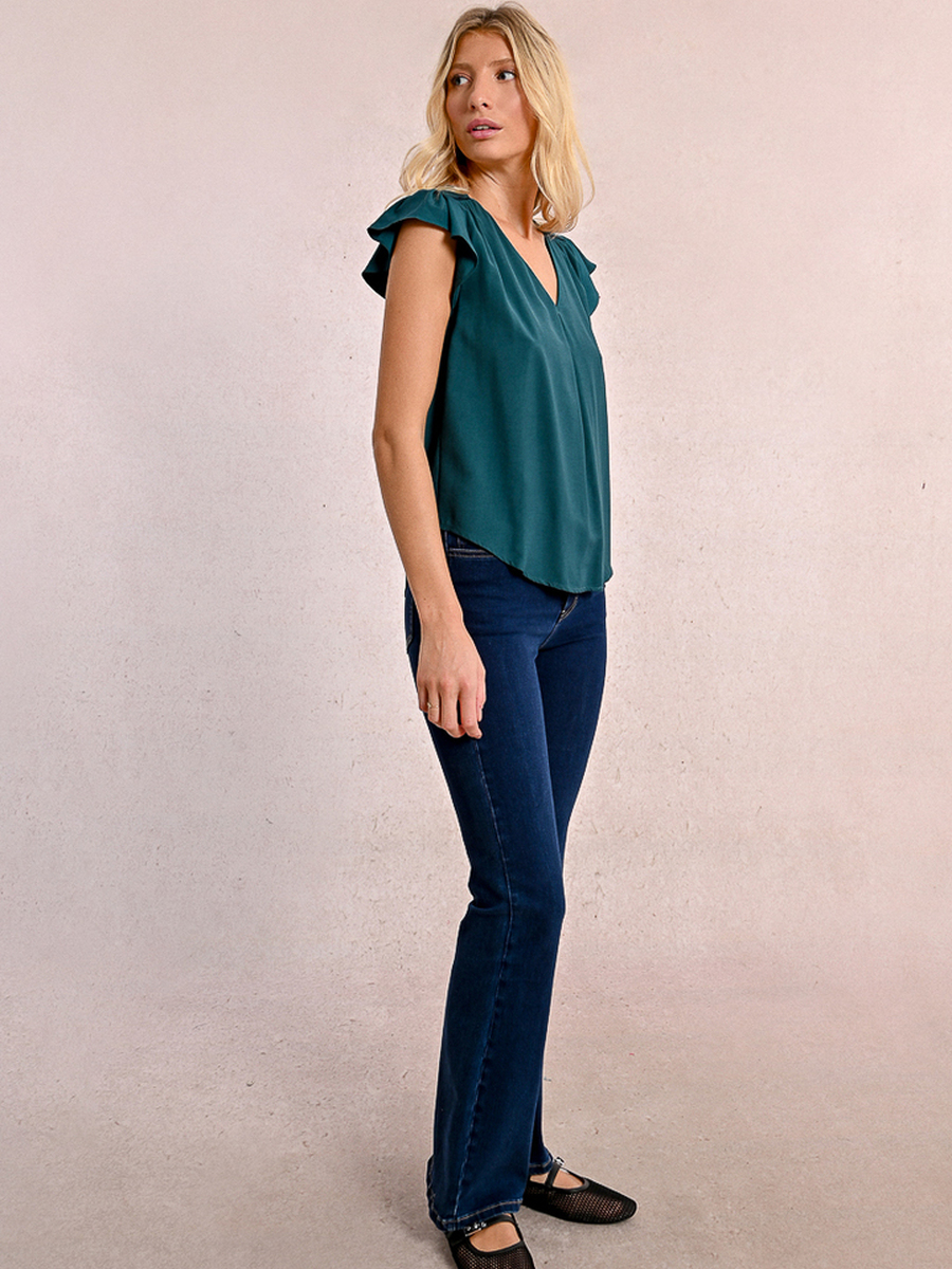 Top van het merk Molly Bracken in het Blauw