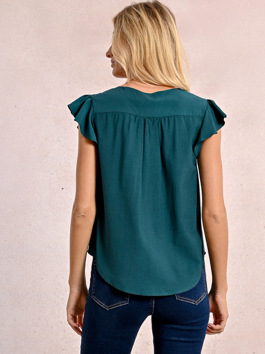 Top van het merk Molly Bracken in het Blauw