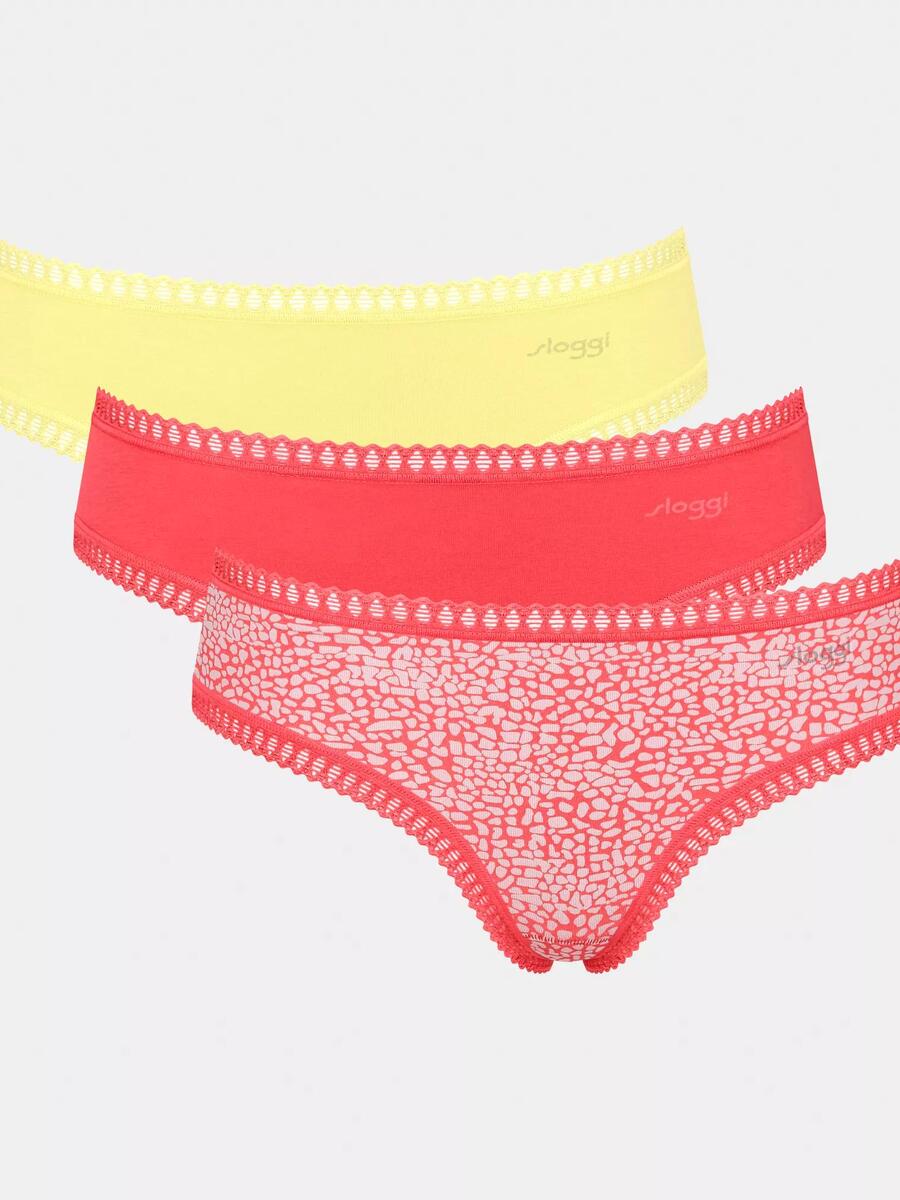 Slip van het merk Sloggi in het Rood