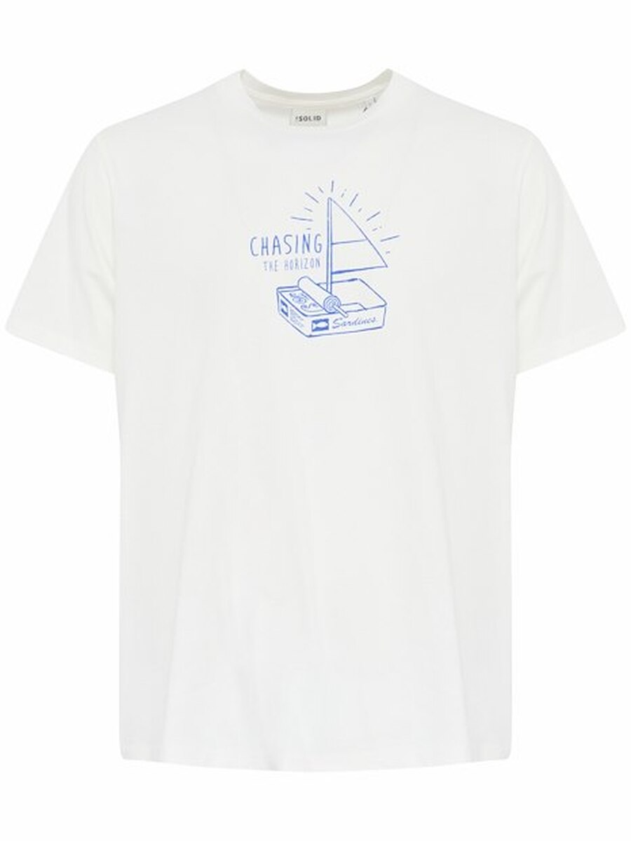 T-shirt van het merk !solid in het Wit