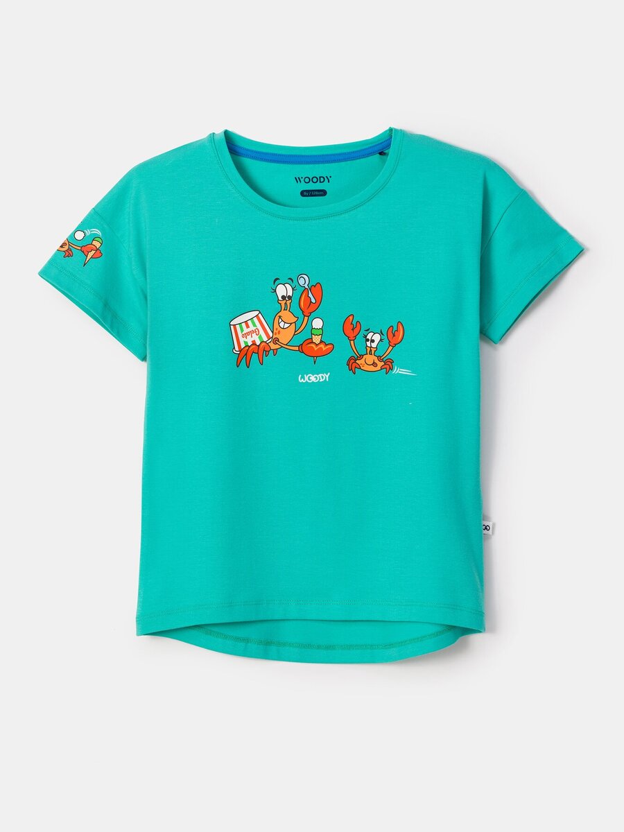 Pyjama van het merk Woody in het Blauw