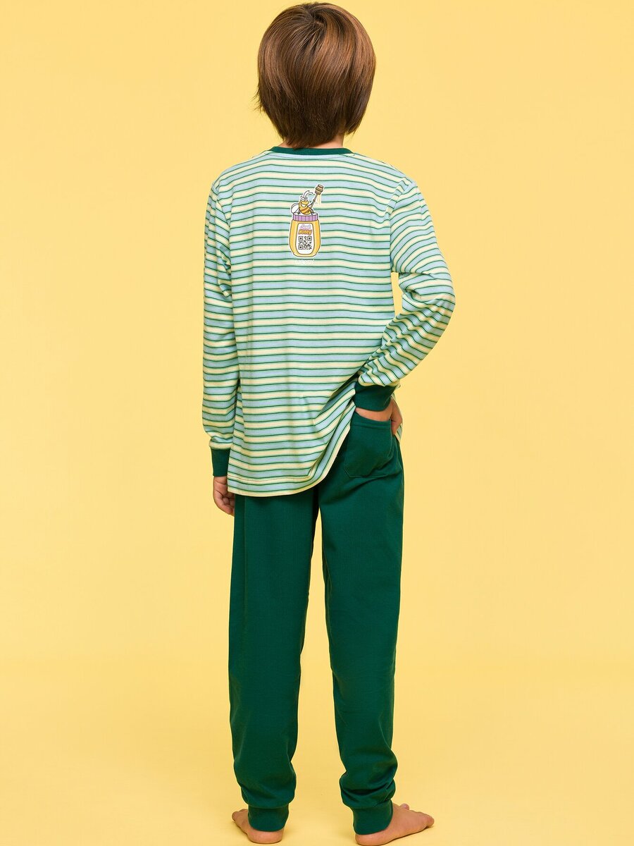Pyjama van het merk Woody in het Grijs