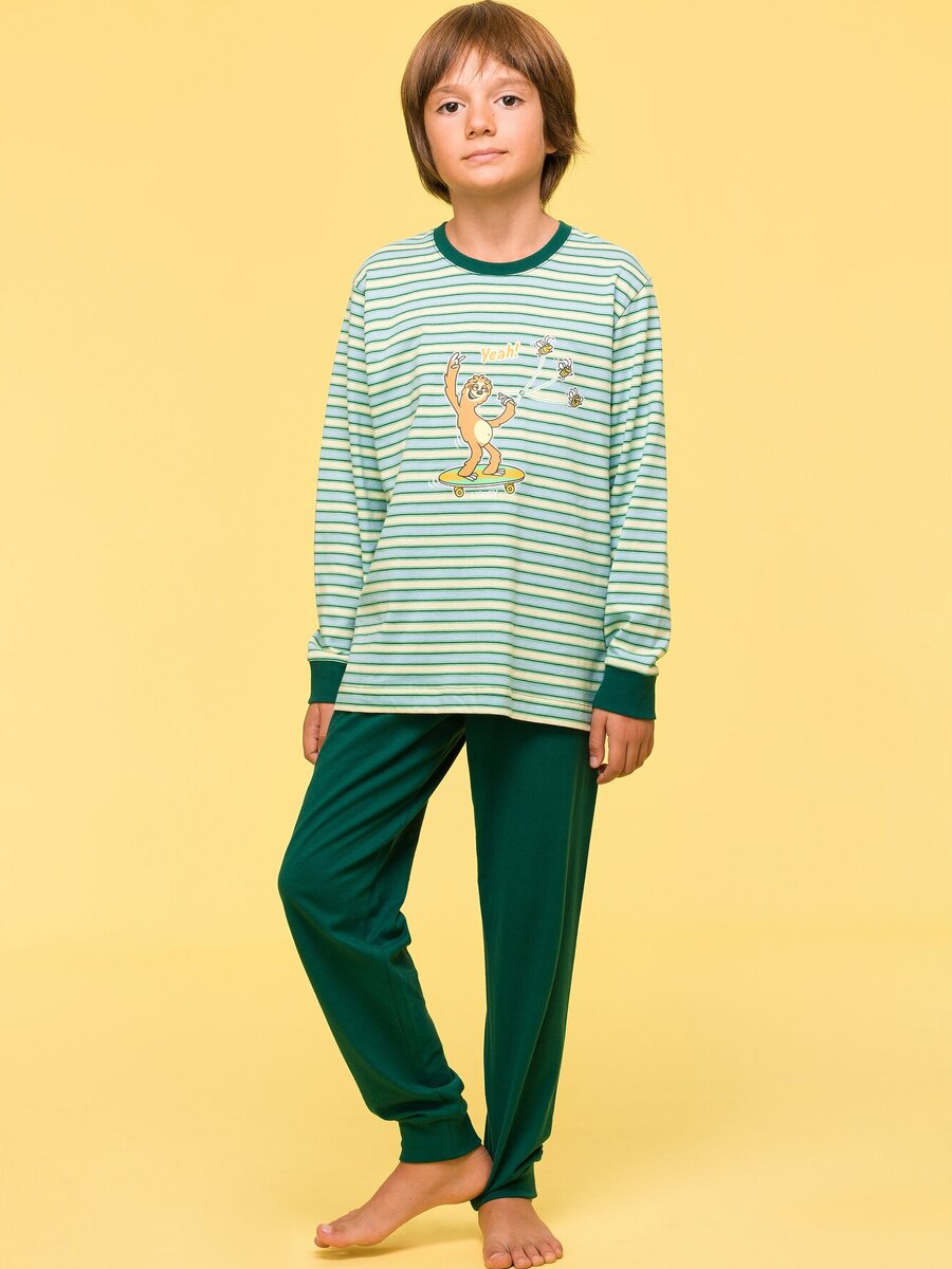 Pyjama van het merk Woody in het Grijs