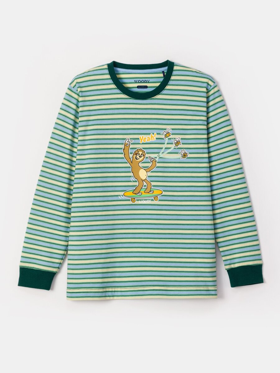 Pyjama van het merk Woody in het Grijs