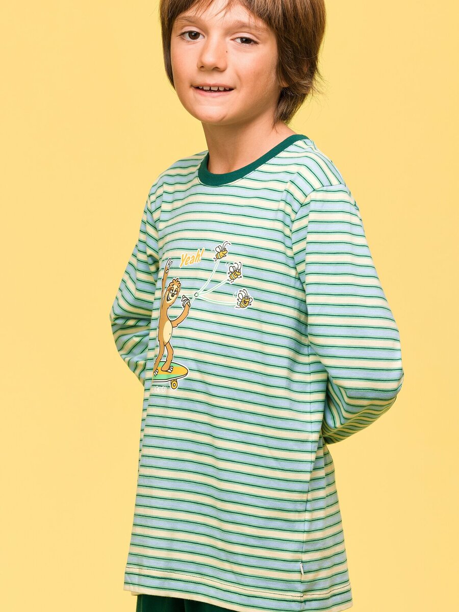 Pyjama van het merk Woody in het Grijs
