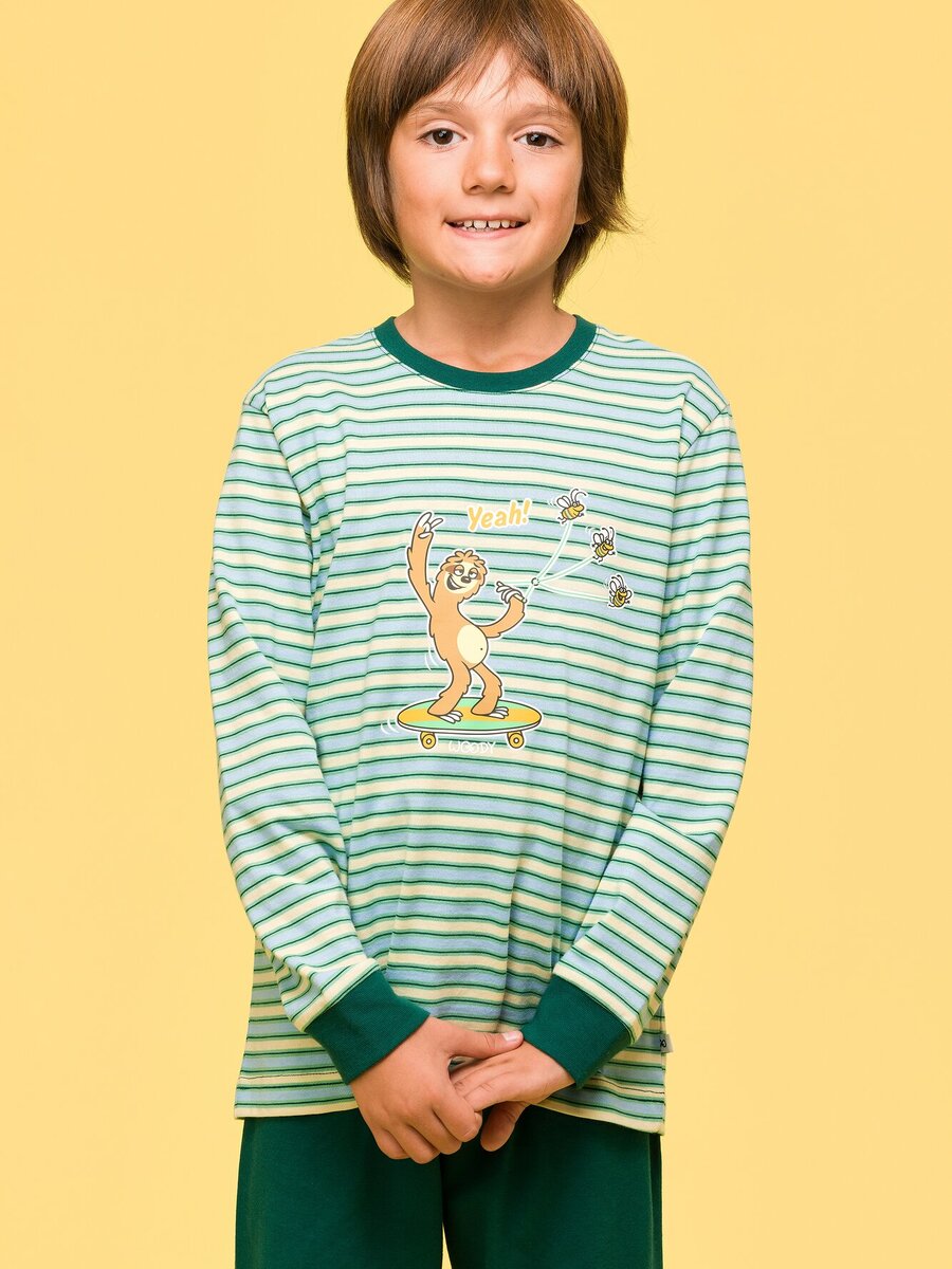 Pyjama van het merk Woody in het Grijs