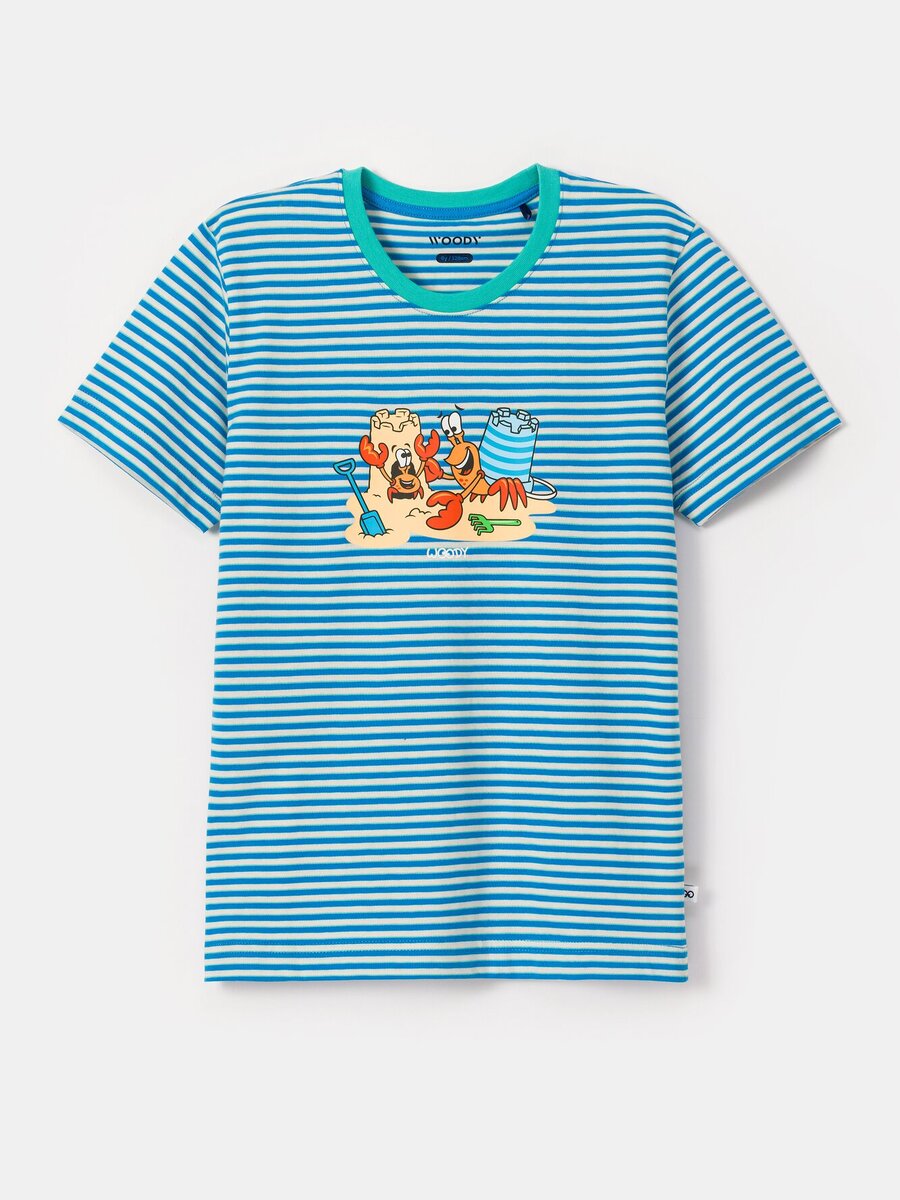 Pyjama van het merk Woody in het Marine