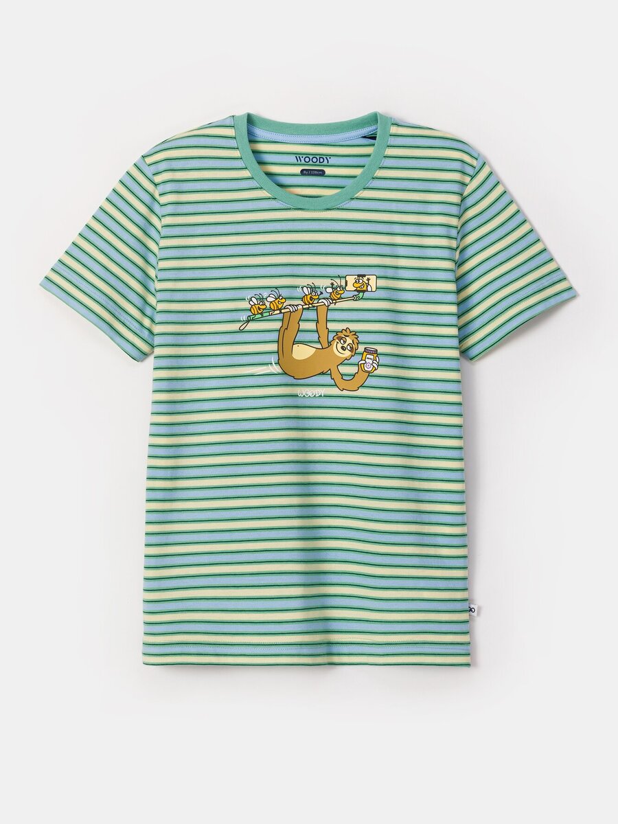 Pyjama van het merk Woody in het Groen