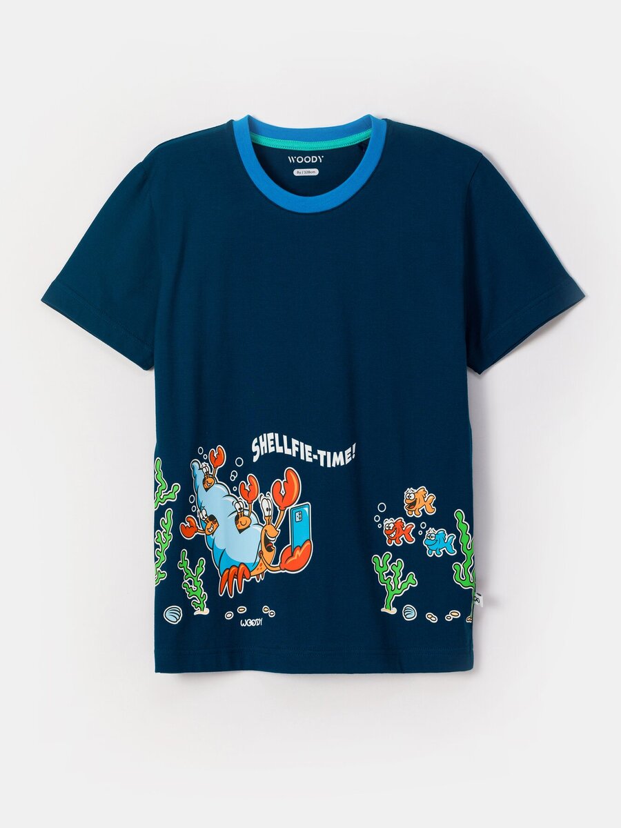 Pyjama van het merk Woody in het Blauw