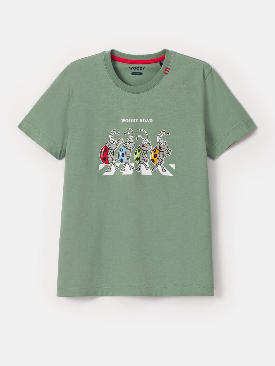 Pyjama van het merk Woody in het Groen
