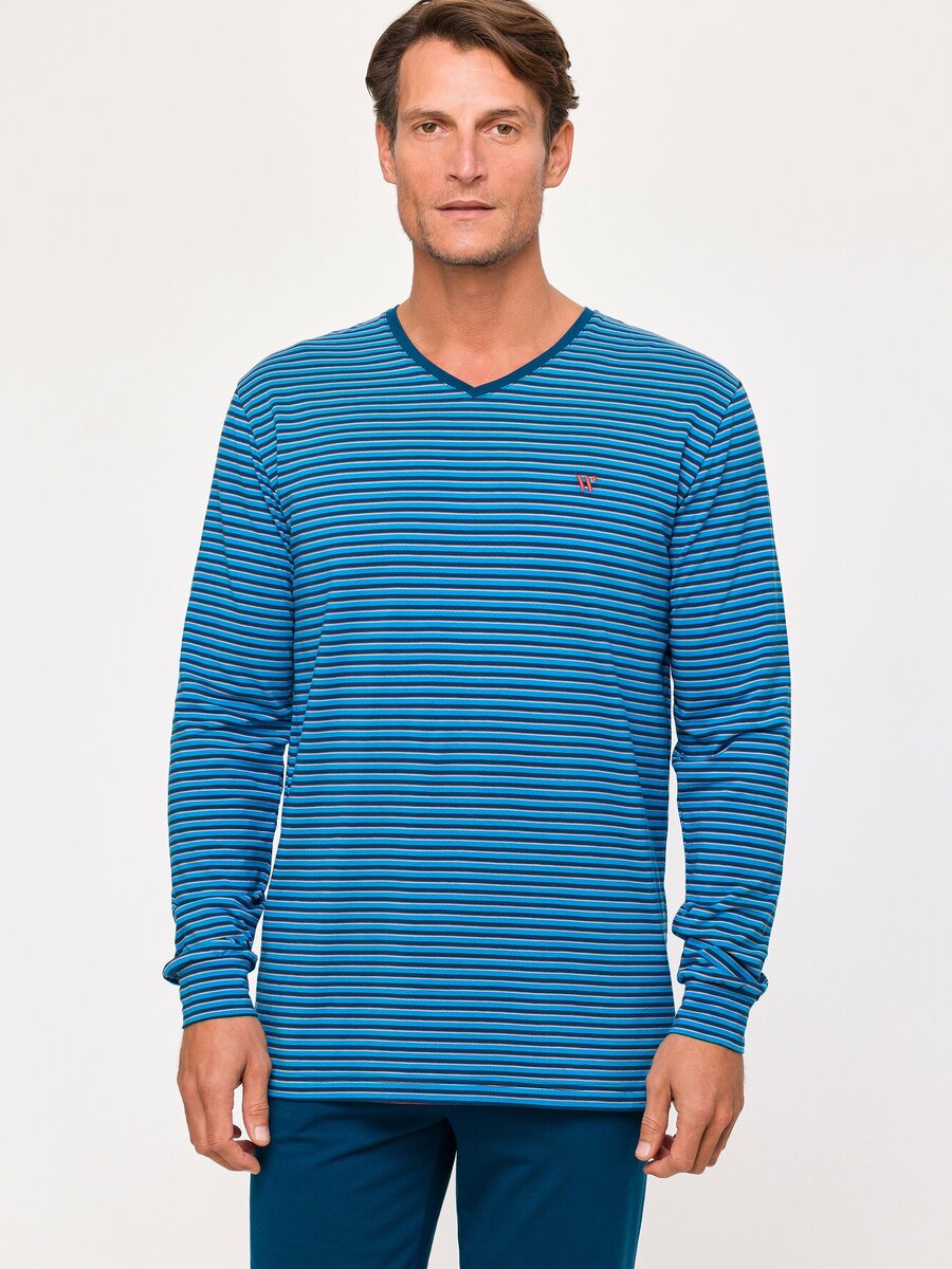 Pyjama van het merk Woody in het Blauw