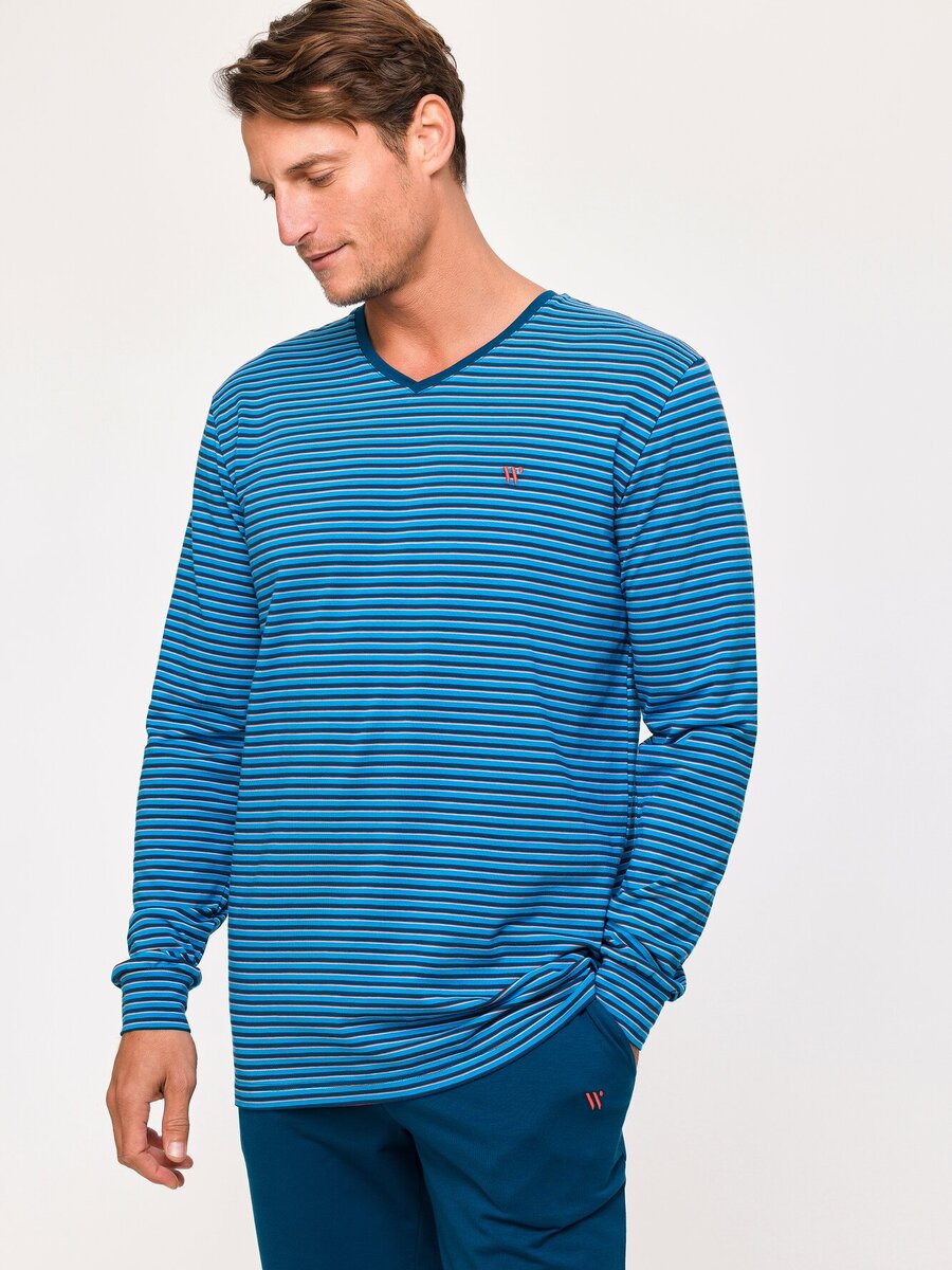 Pyjama van het merk Woody in het Blauw