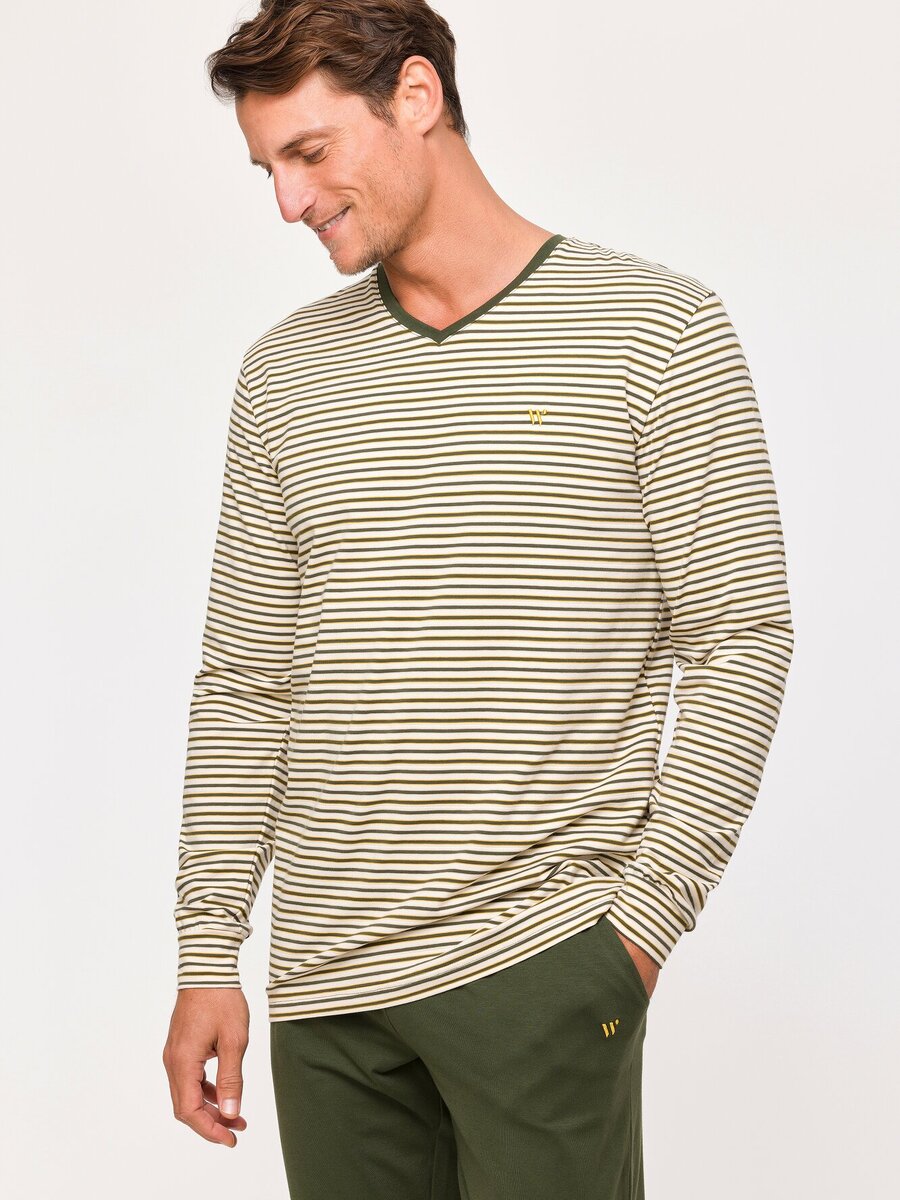 Pyjama van het merk Woody in het Beige