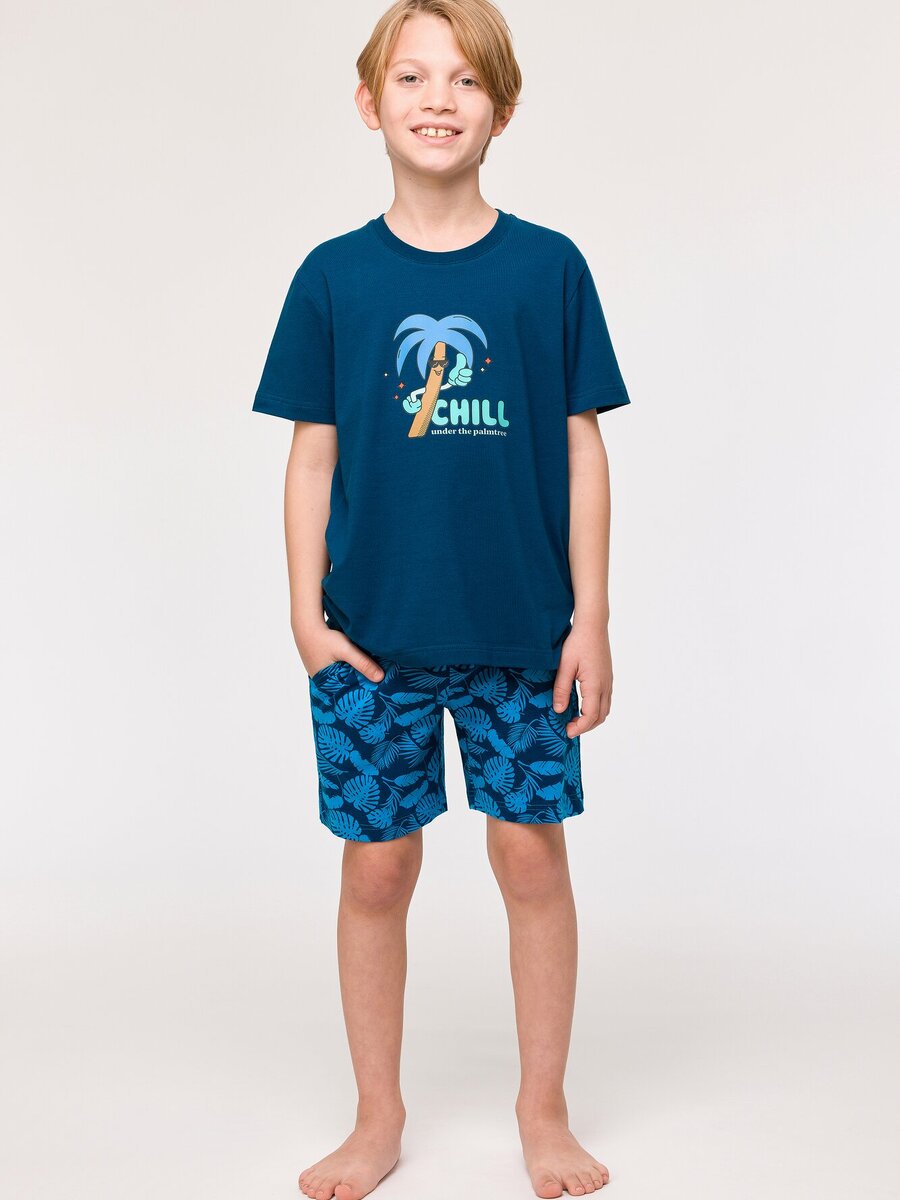 Pyjama van het merk Woody in het Blauw