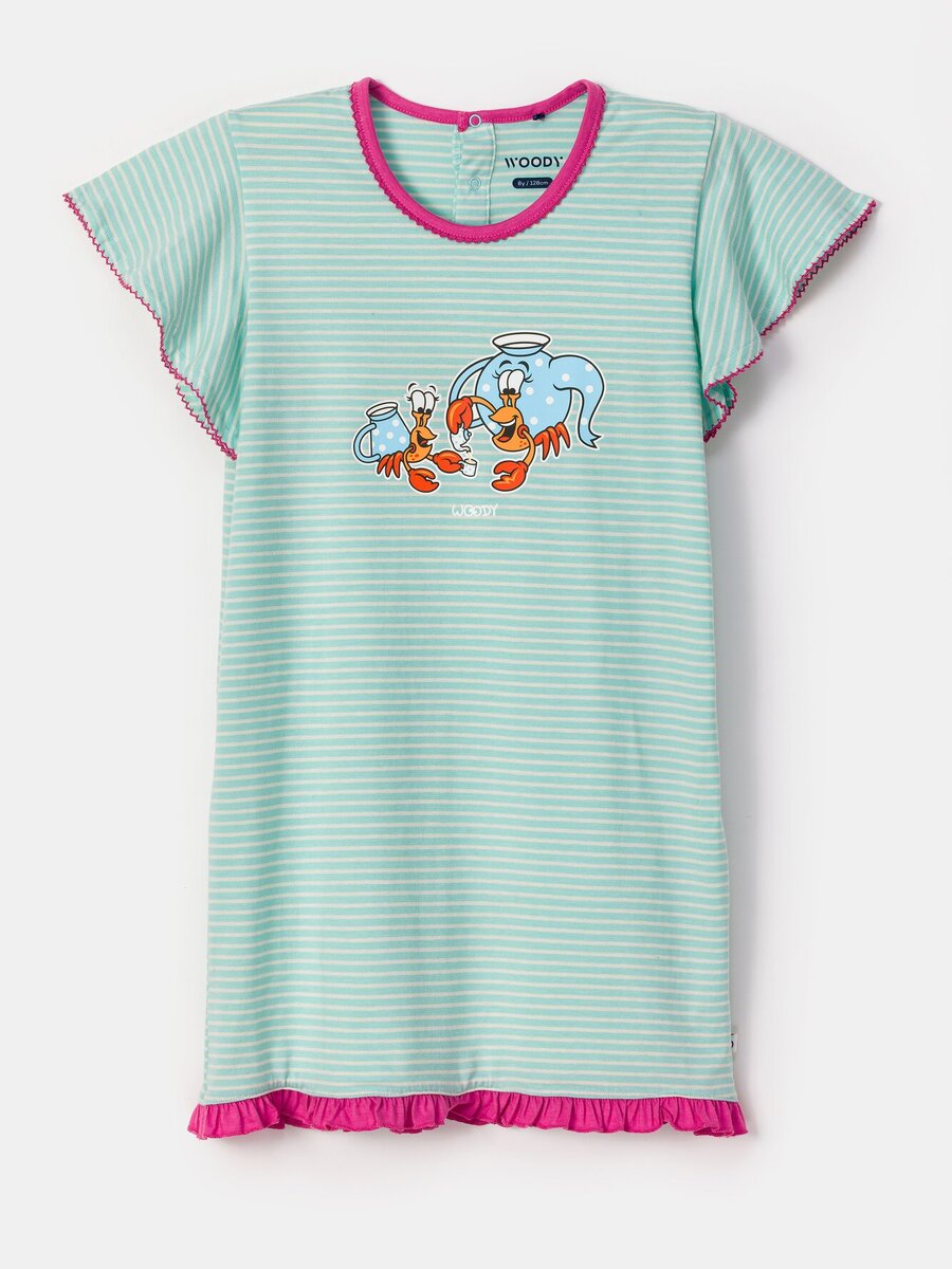 Pyjama van het merk Woody in het Blauw