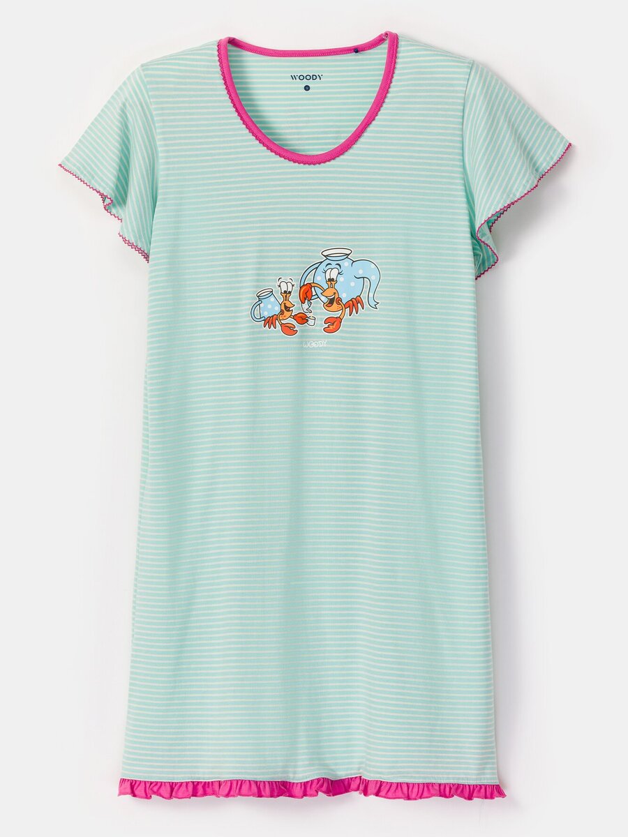 Pyjama van het merk Woody in het Blauw
