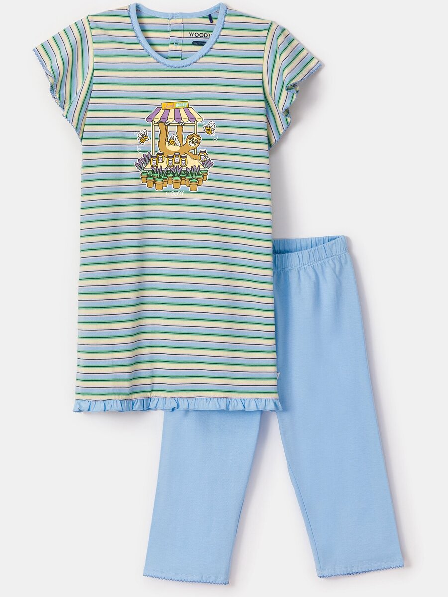 Pyjama van het merk Woody in het Blauw