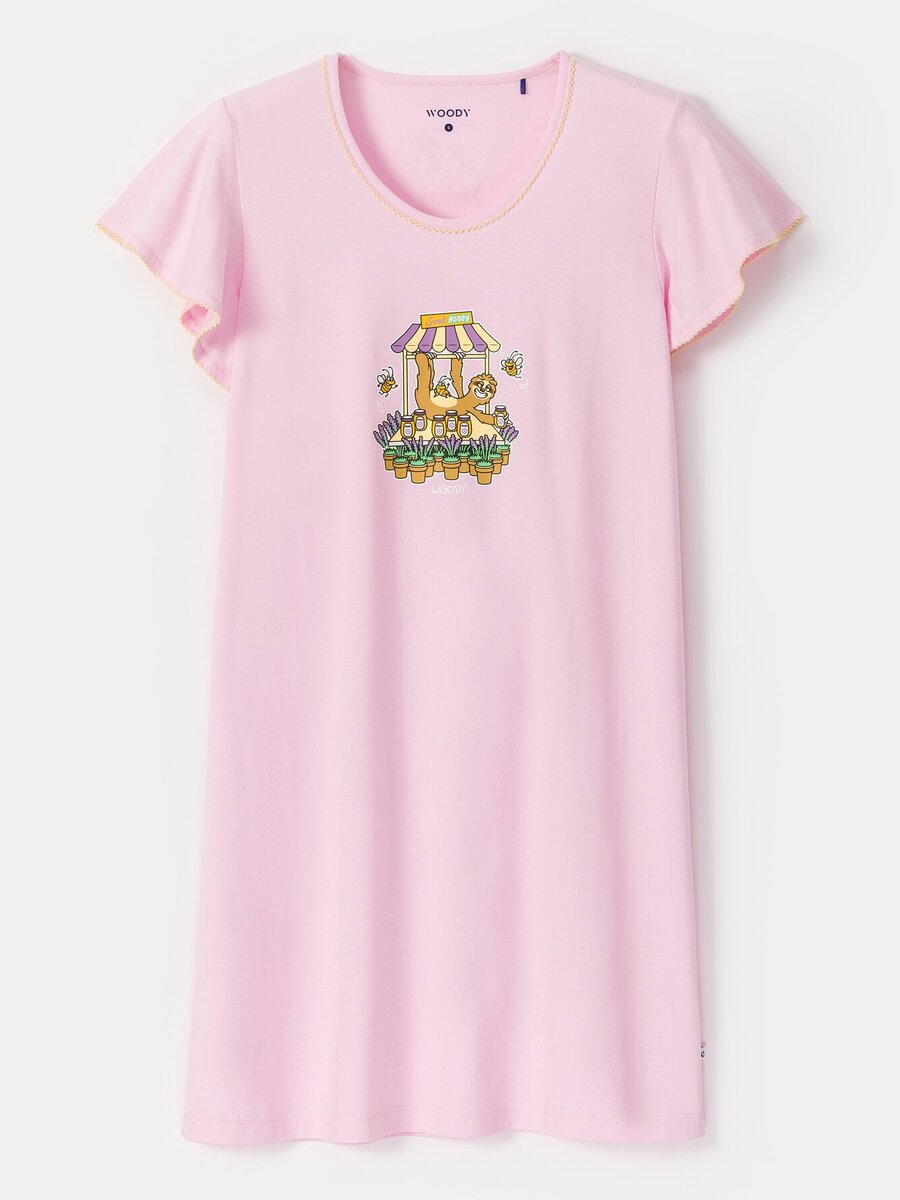 Pyjama van het merk Woody in het Roze