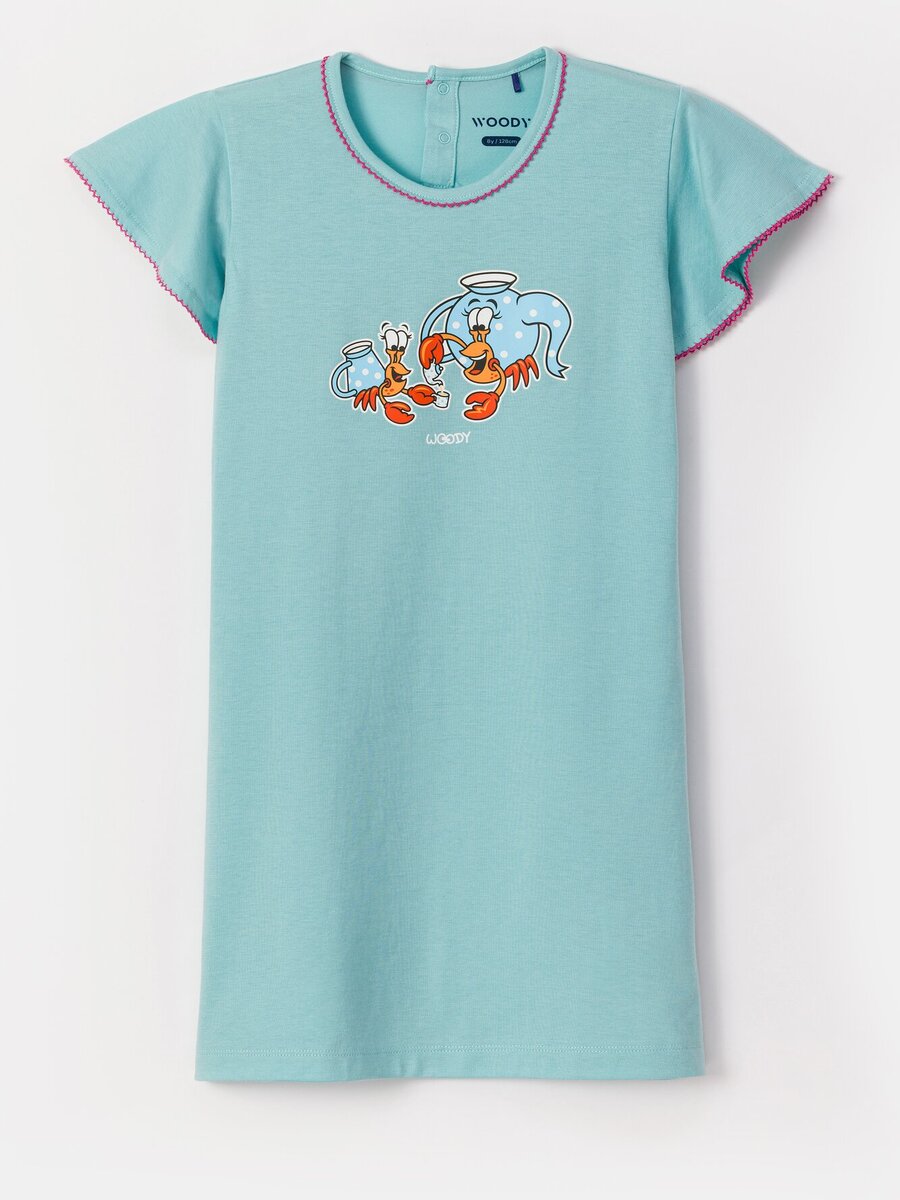 Pyjama van het merk Woody in het Blauw