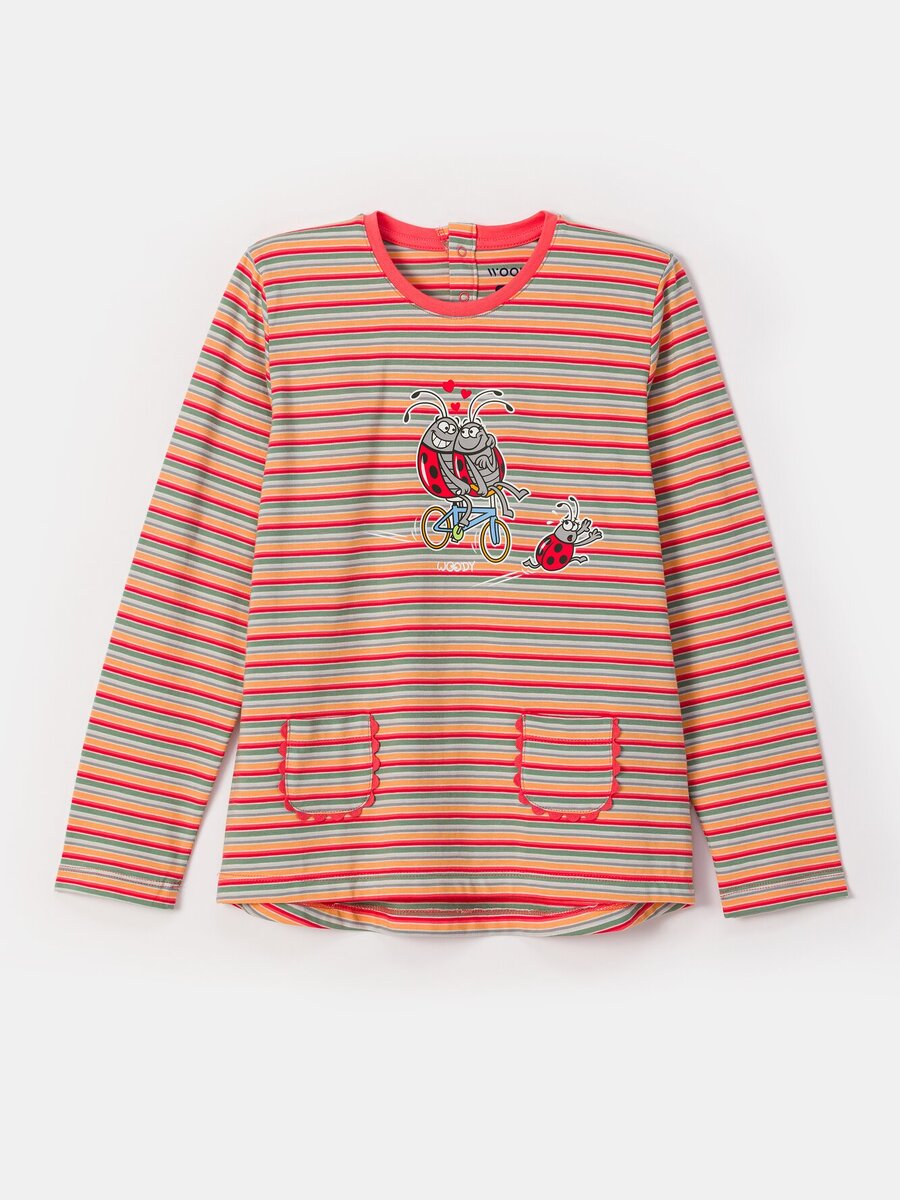 Pyjama van het merk Woody in het Rood