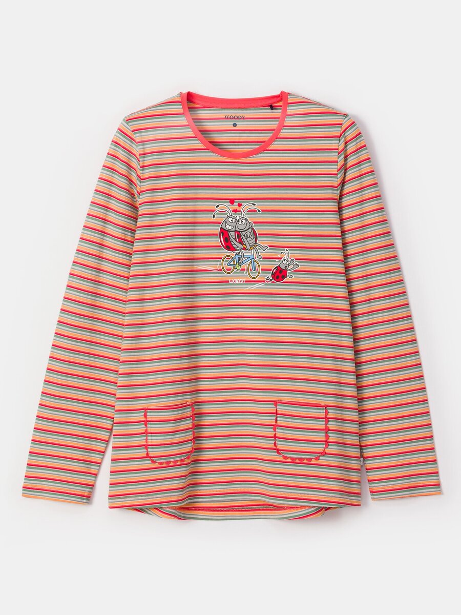 Pyjama van het merk Woody in het Rood