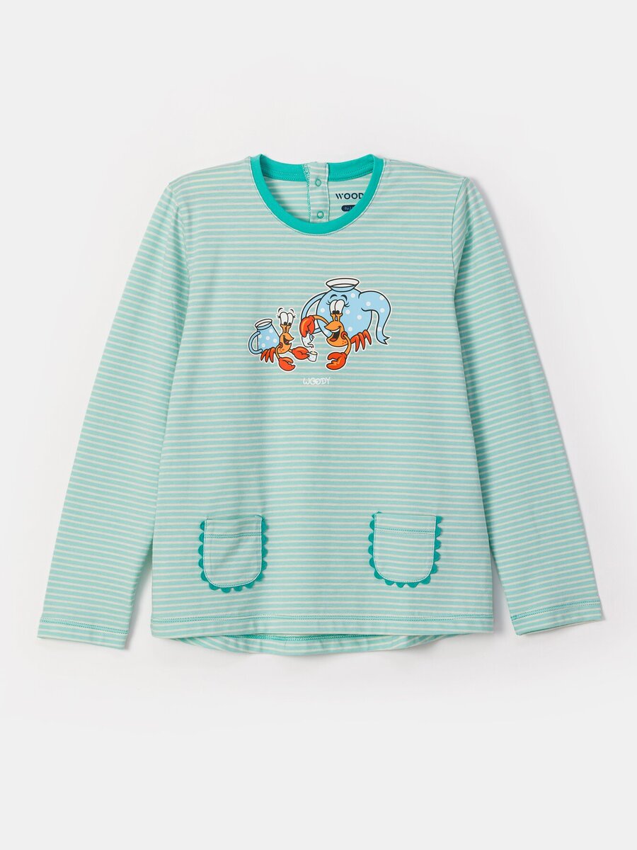Pyjama van het merk Woody in het Blauw