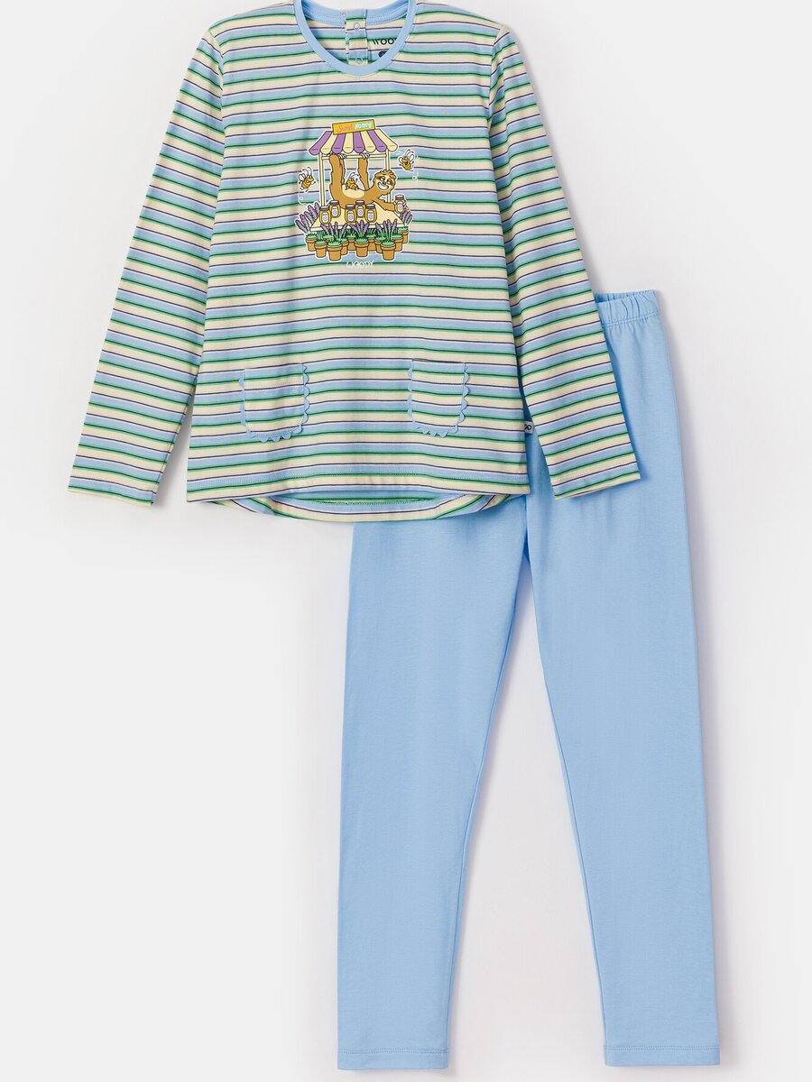 Pyjama van het merk Woody in het Blauw