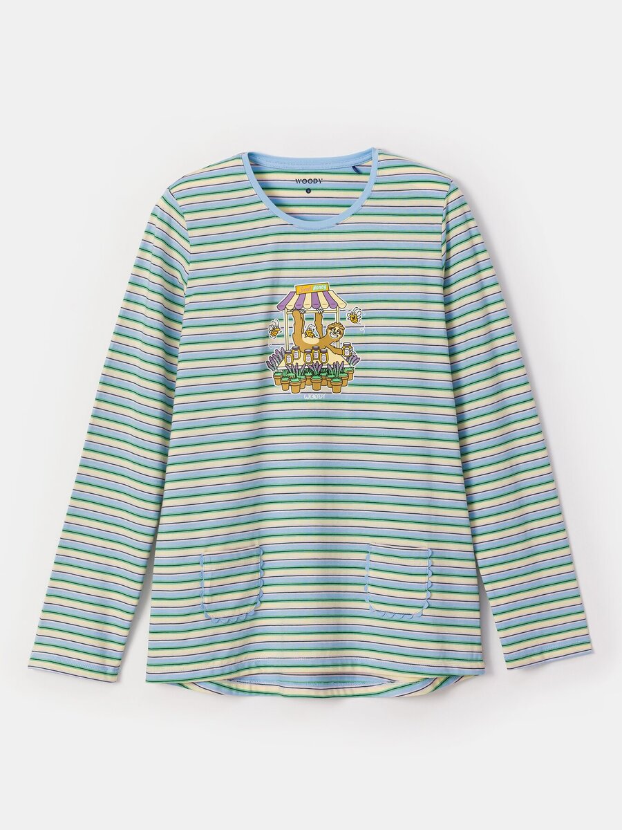Pyjama van het merk Woody in het Blauw