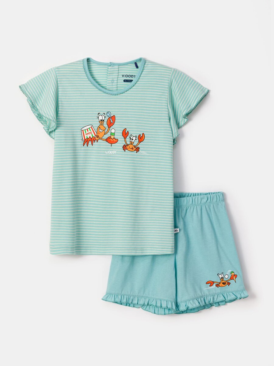 Pyjama van het merk Woody in het Blauw