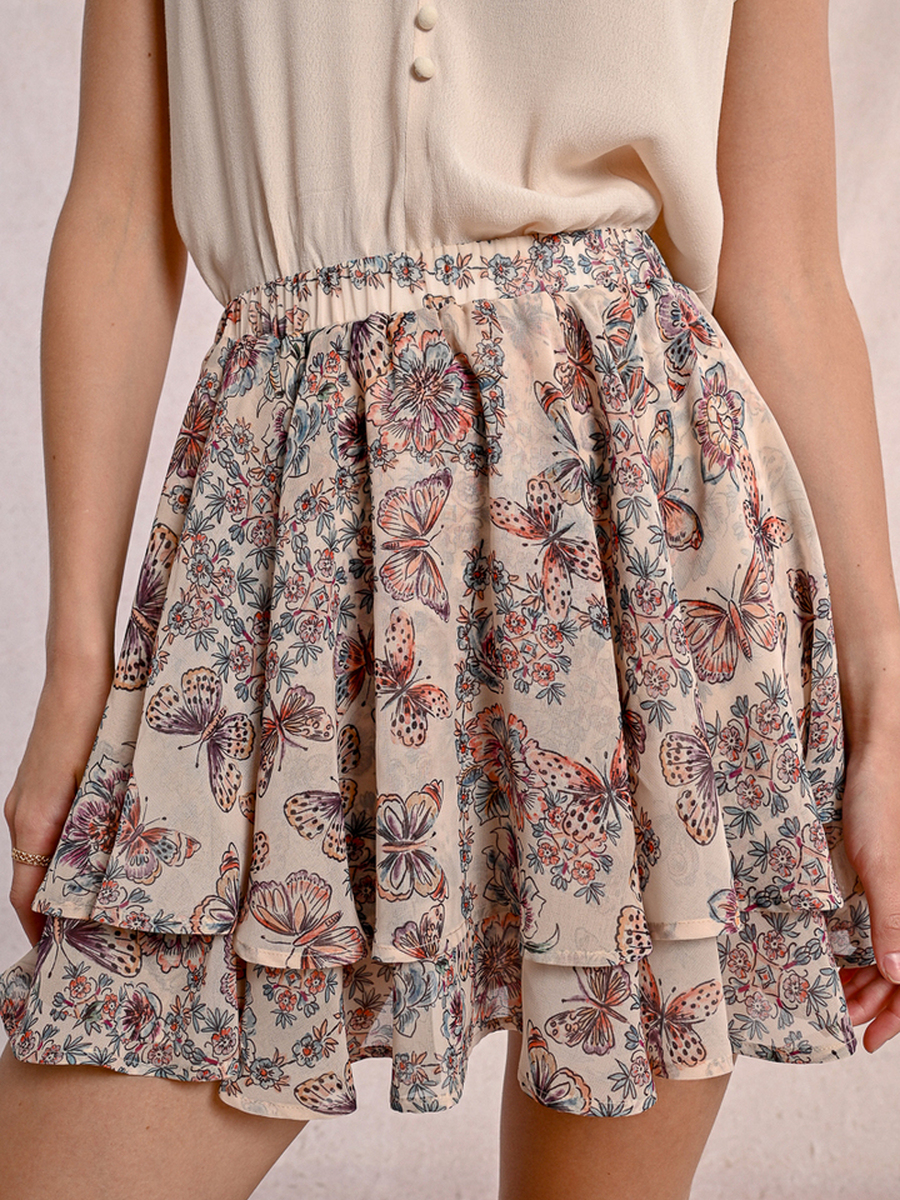 Rok van het merk Molly Bracken in het Beige