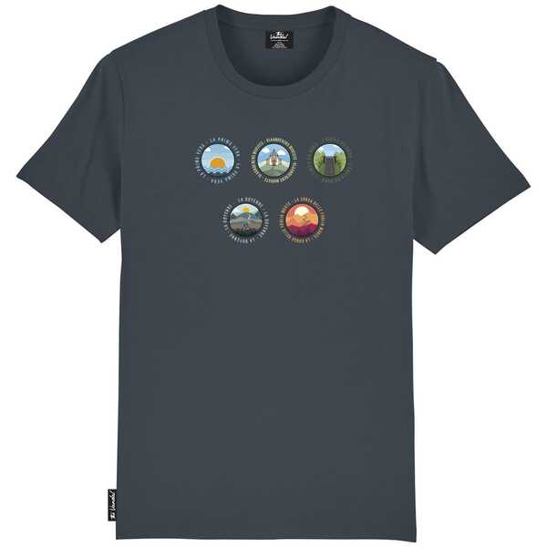 T-shirt van het merk The Vandal in het Blauw