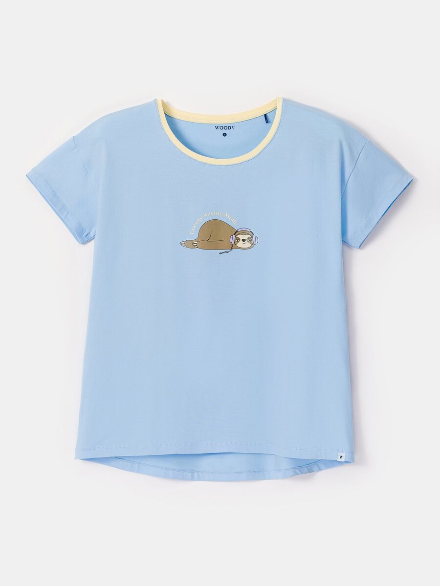 Pyjama van het merk Woody in het Blauw