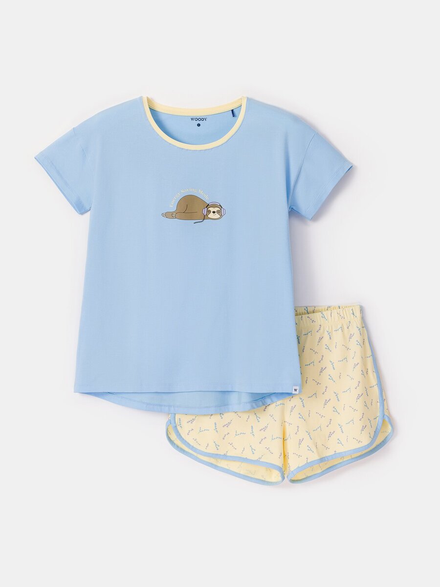 Pyjama van het merk Woody in het Blauw