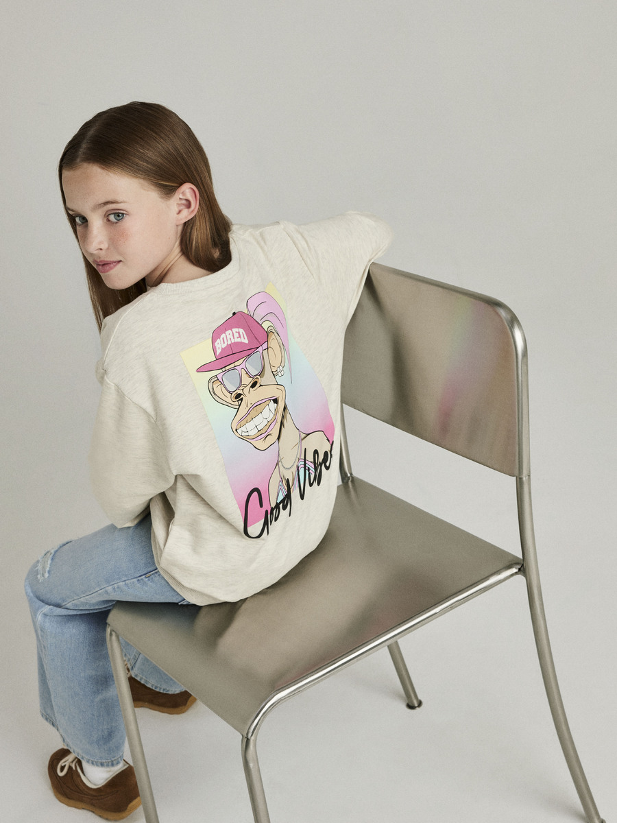 Sweater van het merk Name It in het Beige