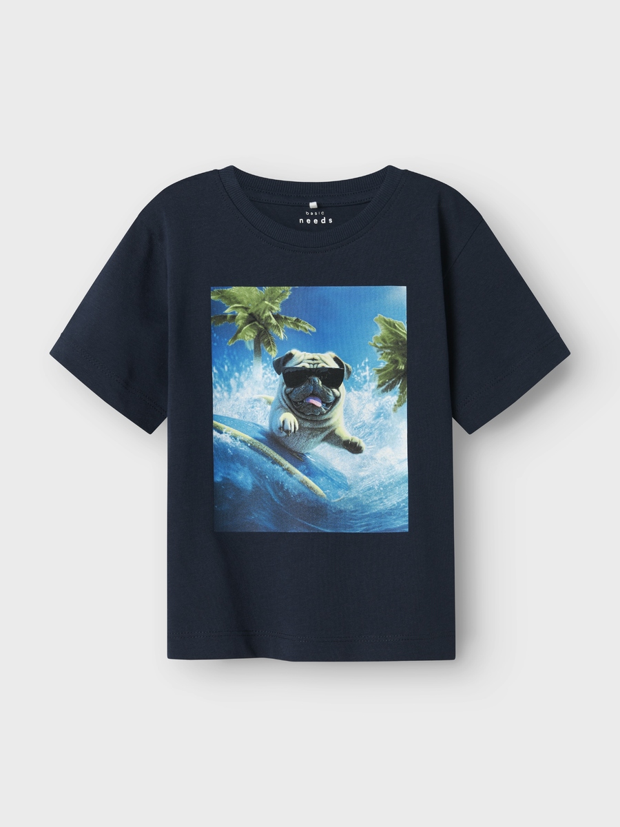 T-shirt van het merk Name It in het Blauw