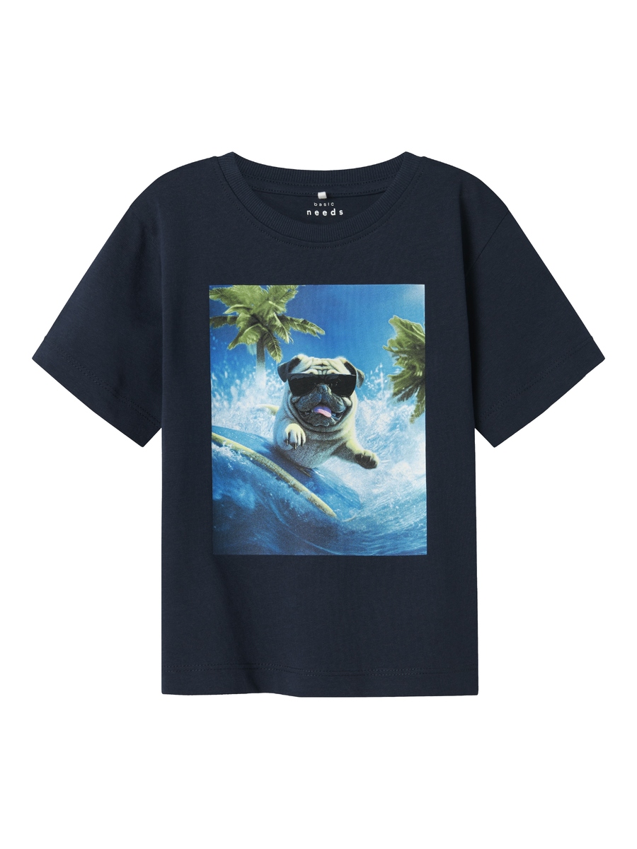 T-shirt van het merk Name It in het Blauw