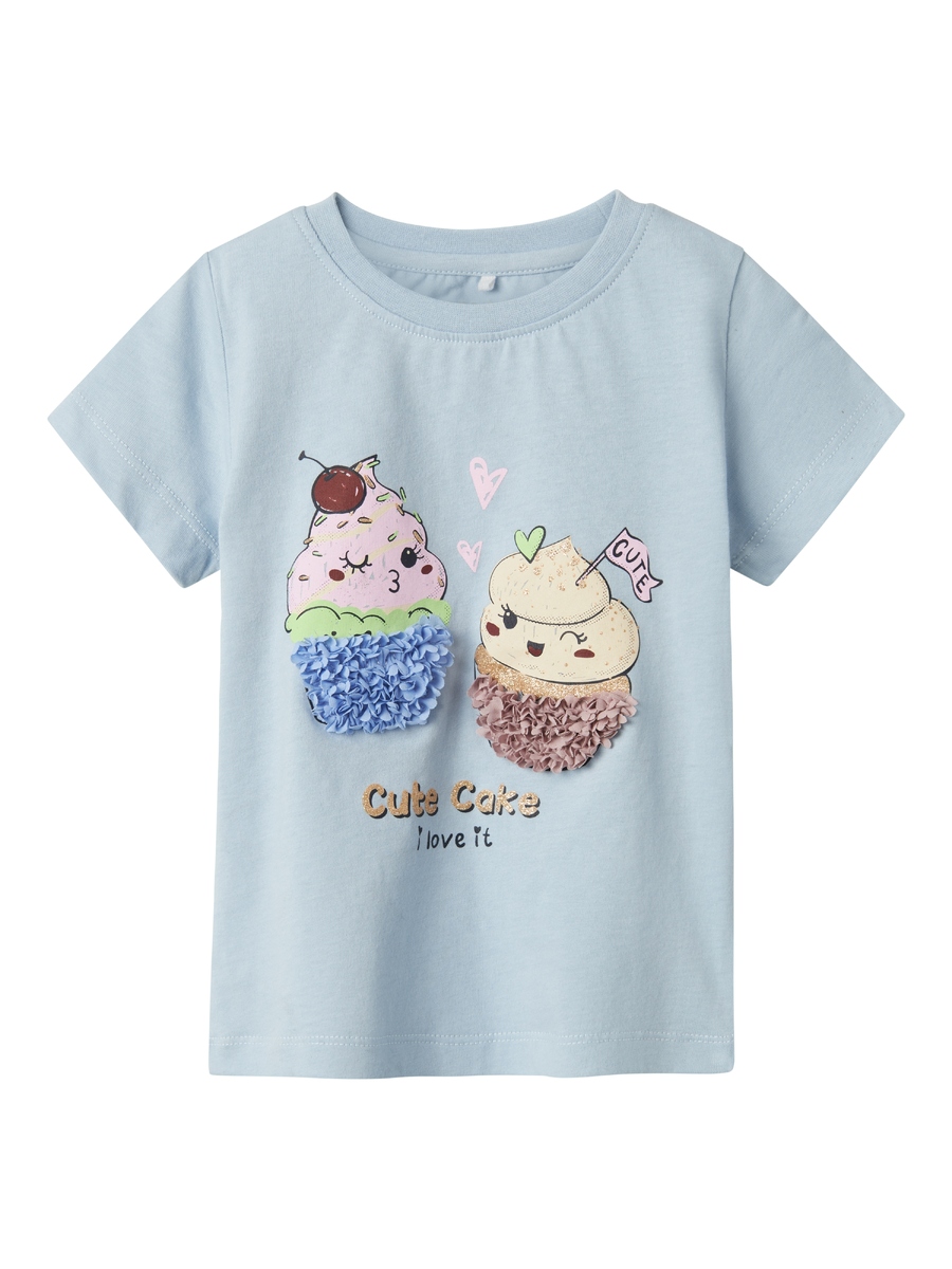 T-shirt van het merk Name It in het Blauw